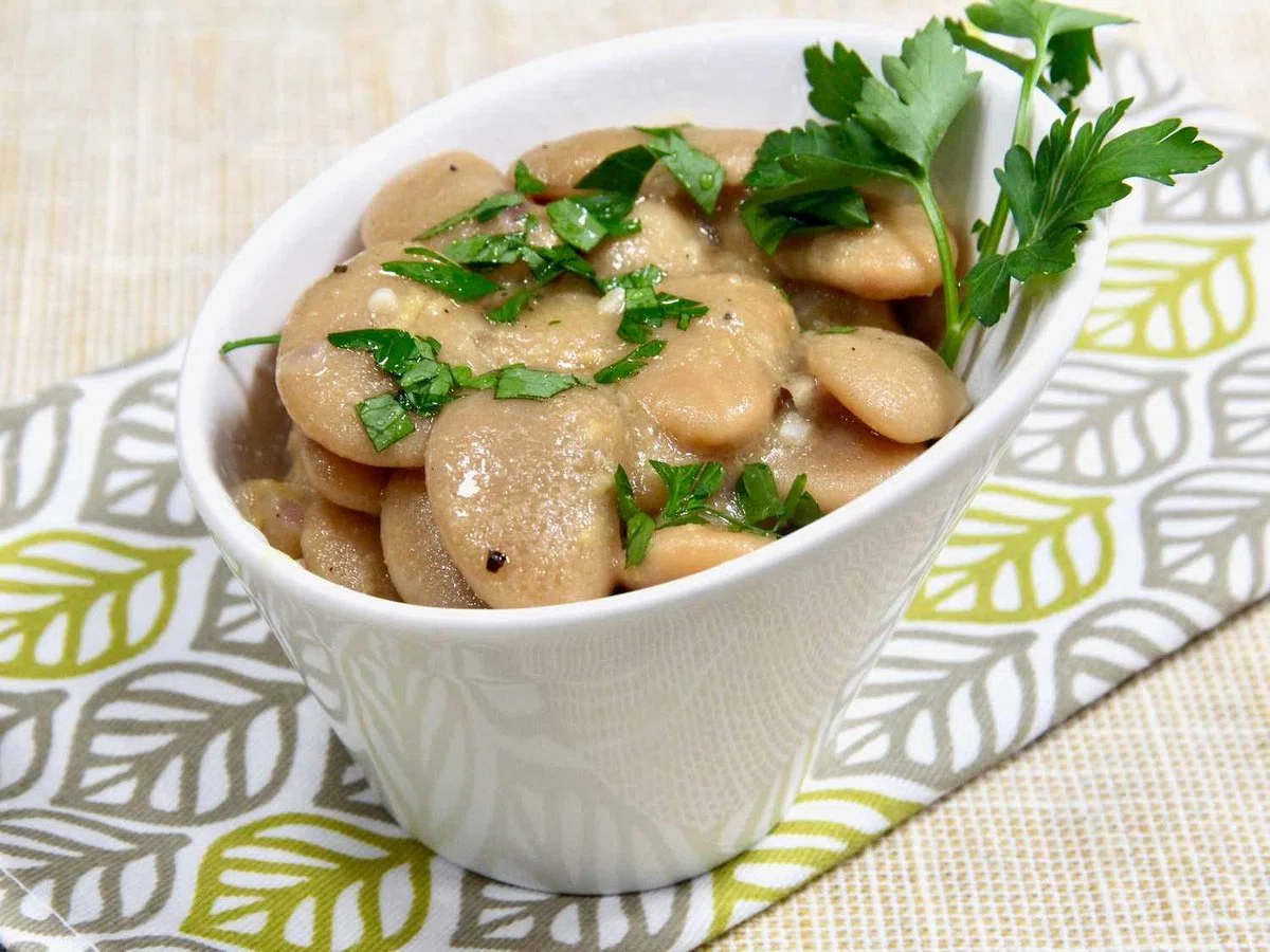 Lemon Garlic Butter Beans