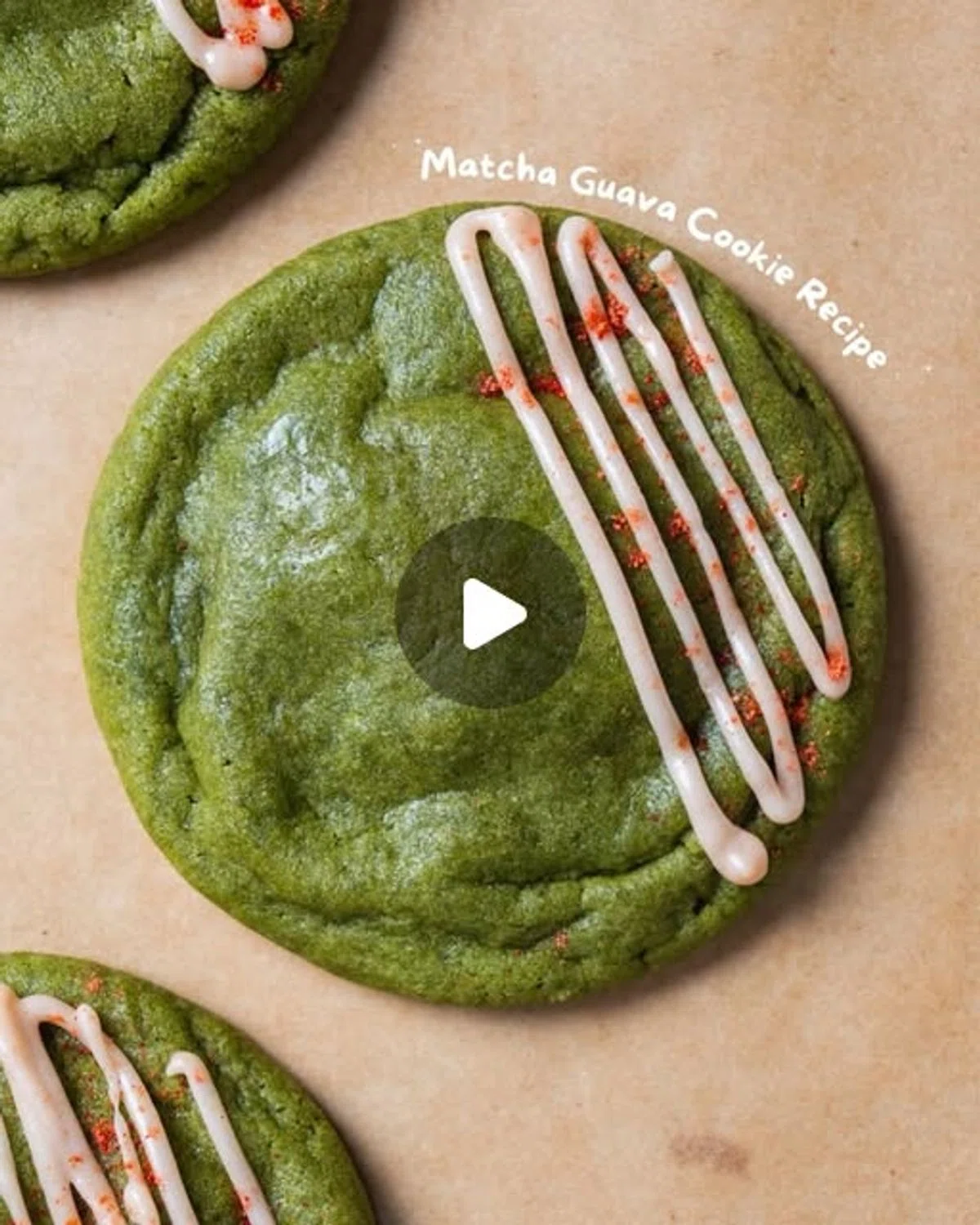 Matcha Guava Cookie