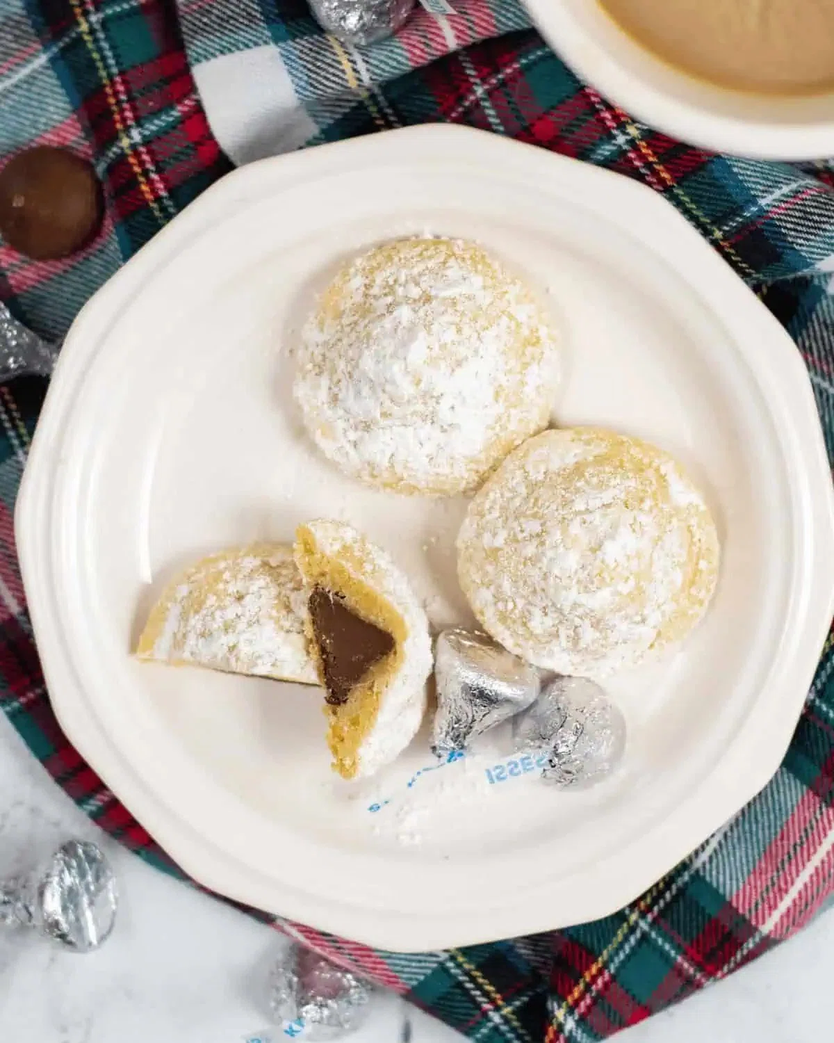 Hershey Kiss Sugar Cookies