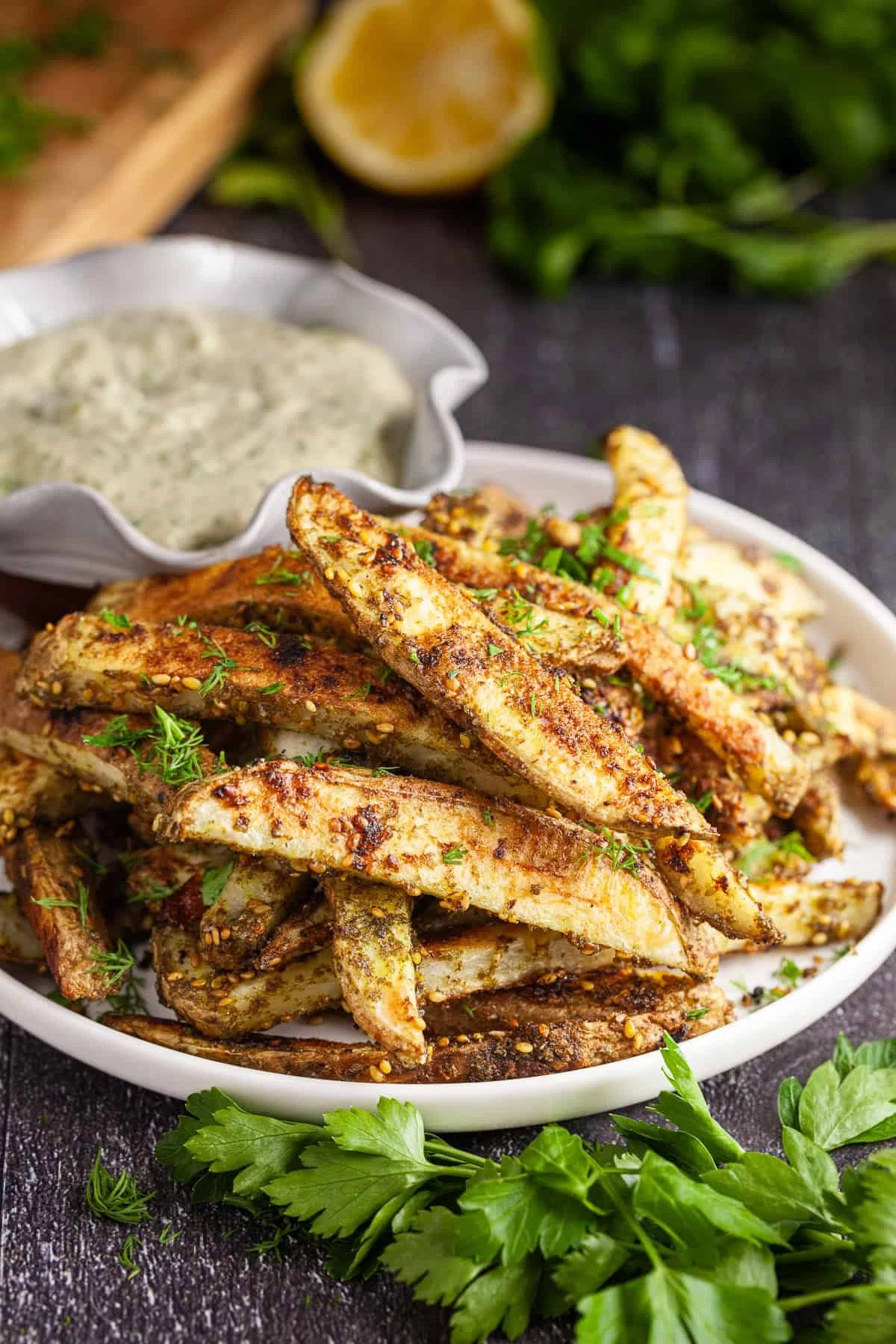 Bake Za'atar Fries