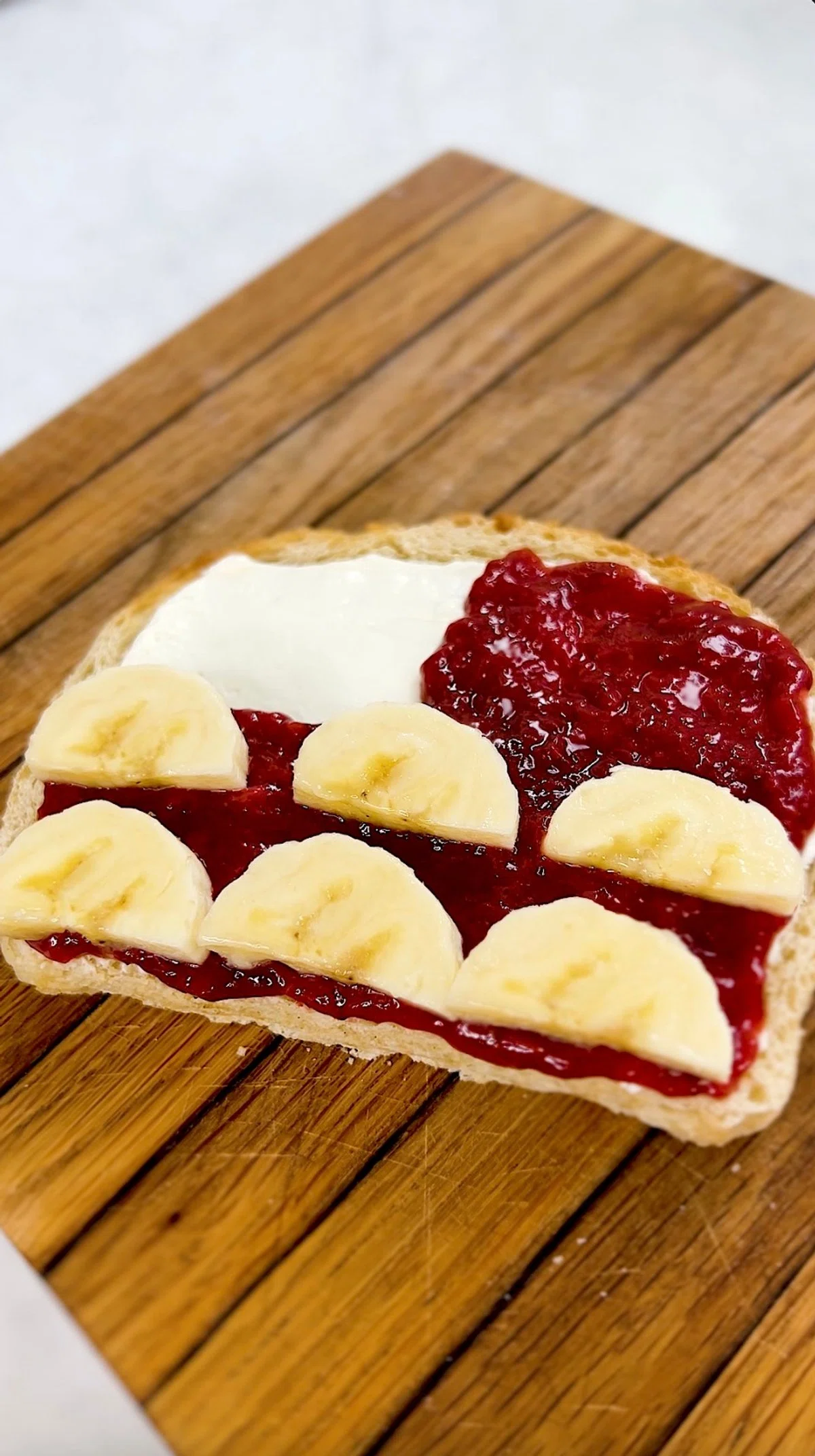 American Flag Toast