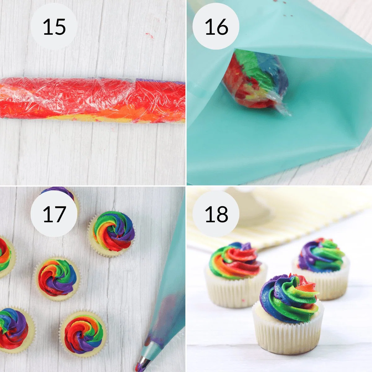 Vanilla Marshmallow Filled Cupcakes