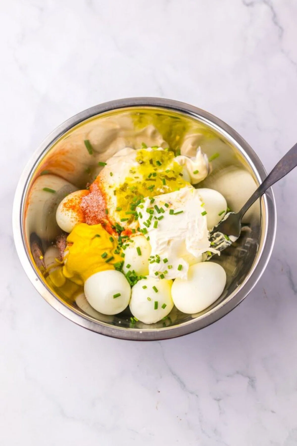 Deviled Egg Dip