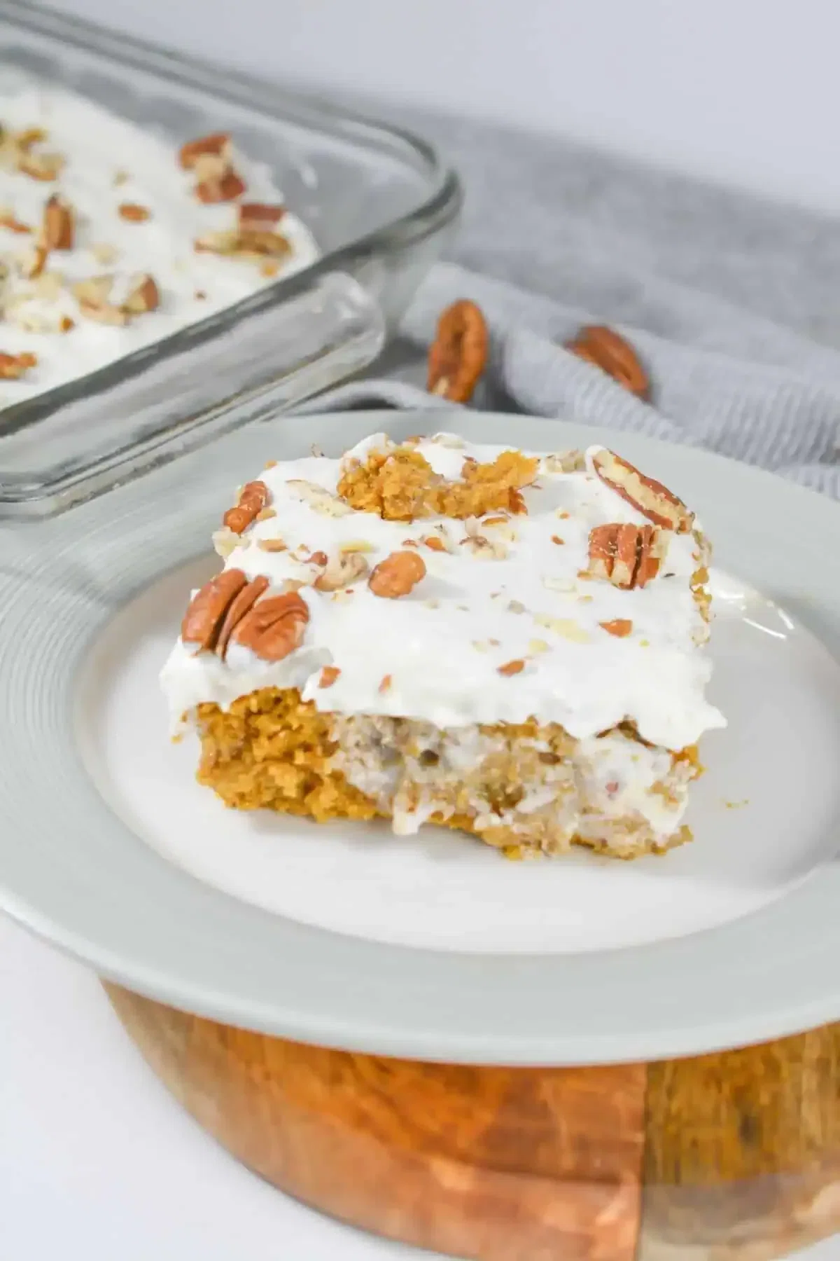 Pumpkin Poke Cake