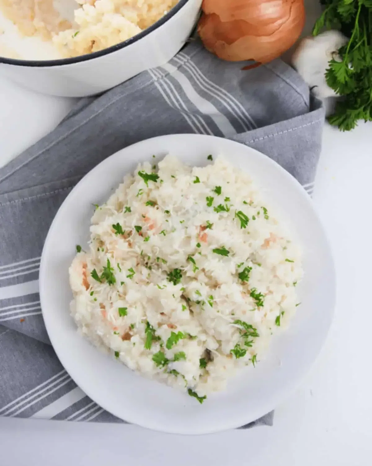 Lemony Shrimp Risotto