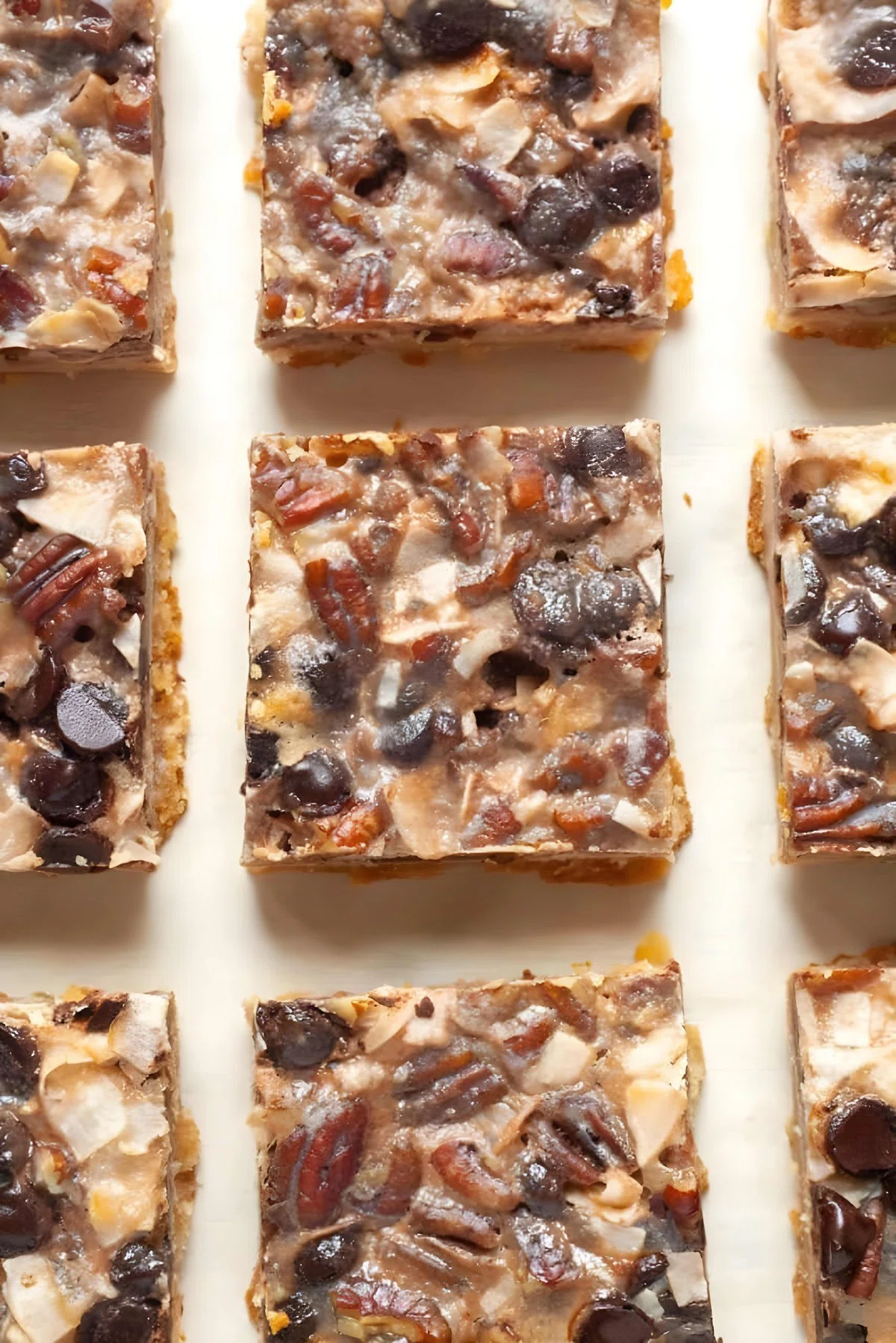 Paleo Vegan Magic Cookie Bars
