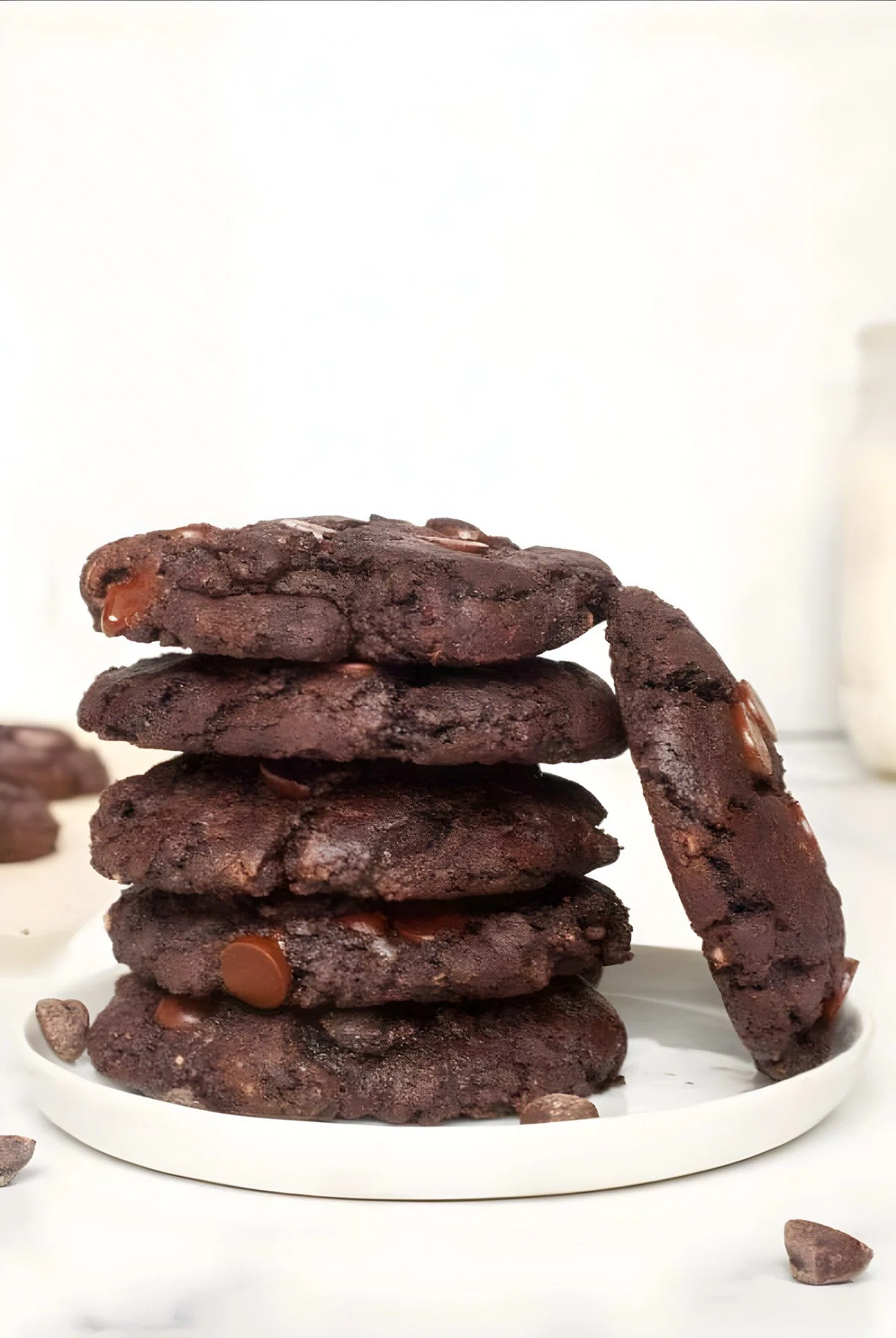 Paleo Double Chocolate Chip Cookies