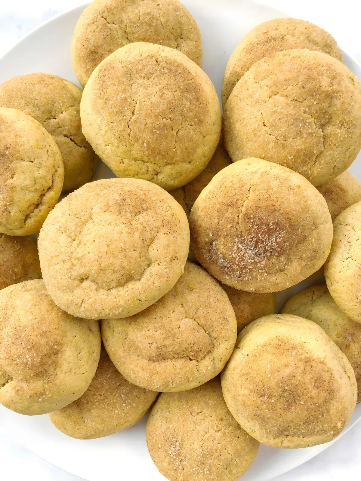 Vegan Pumpkin Sugar Cookies
