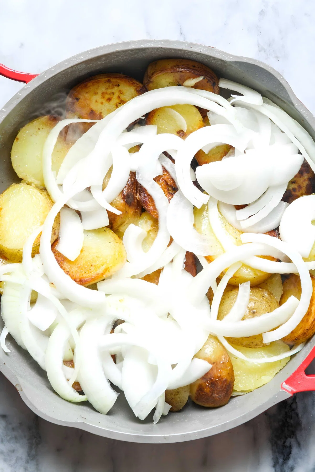 Potatoes and Onions
