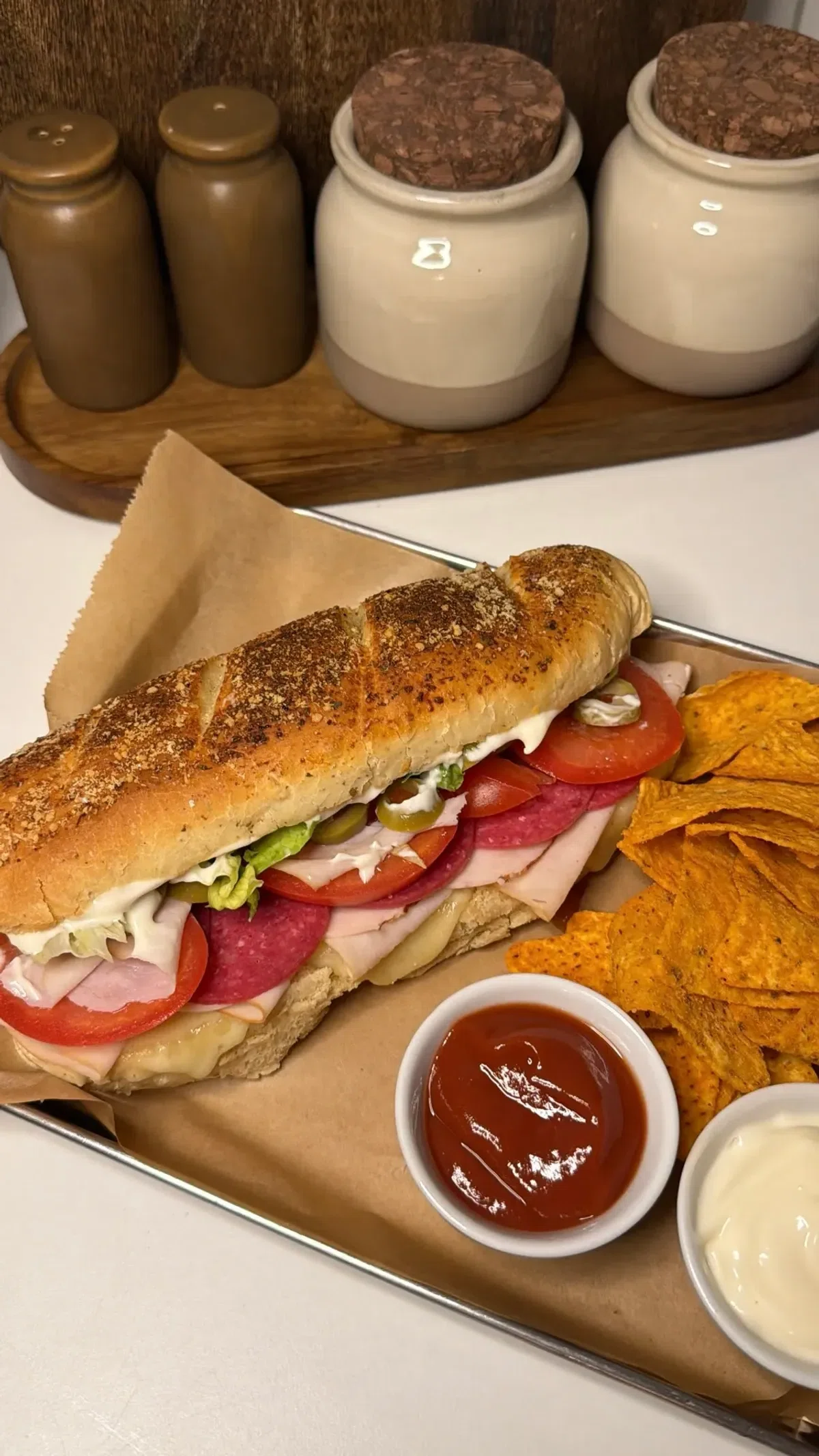  Italian Herbs and Parmesan Subway-Style Sandwich Bread