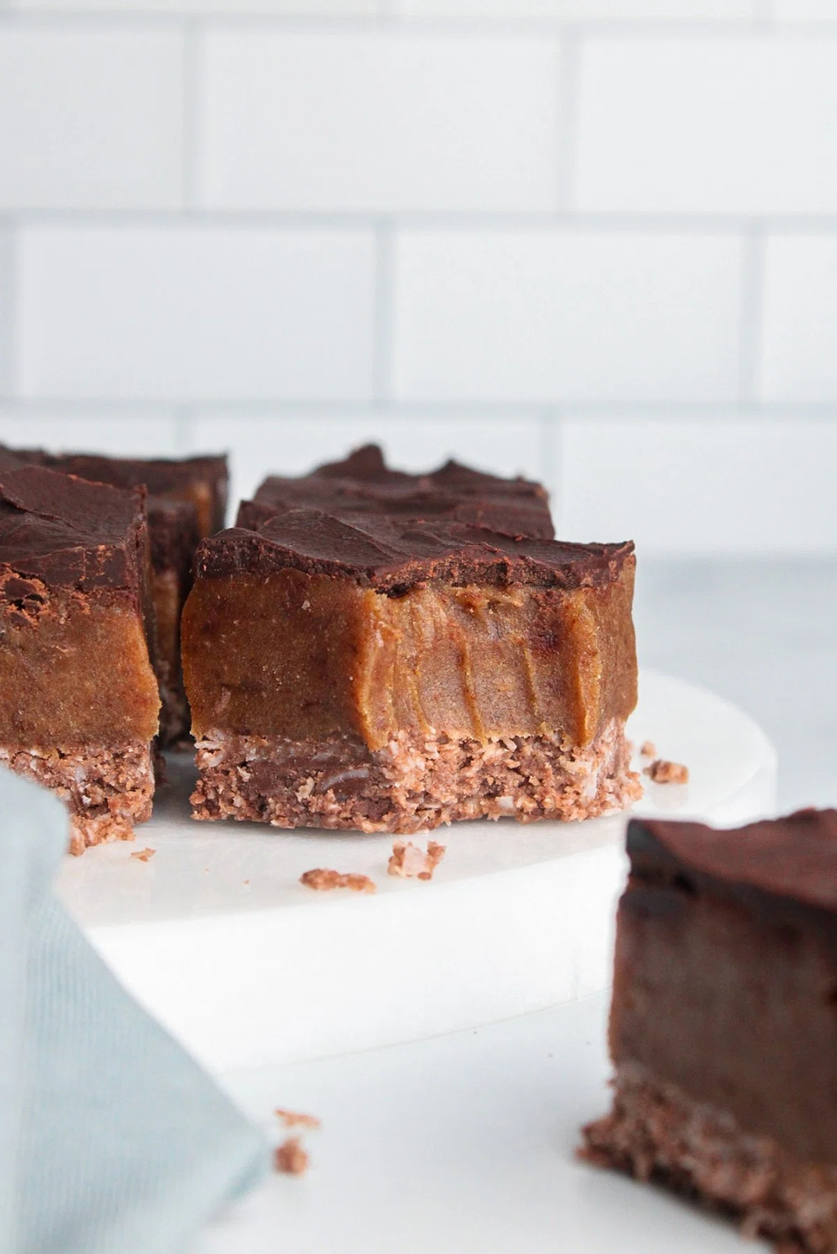 Double Chocolate Caramel Slice