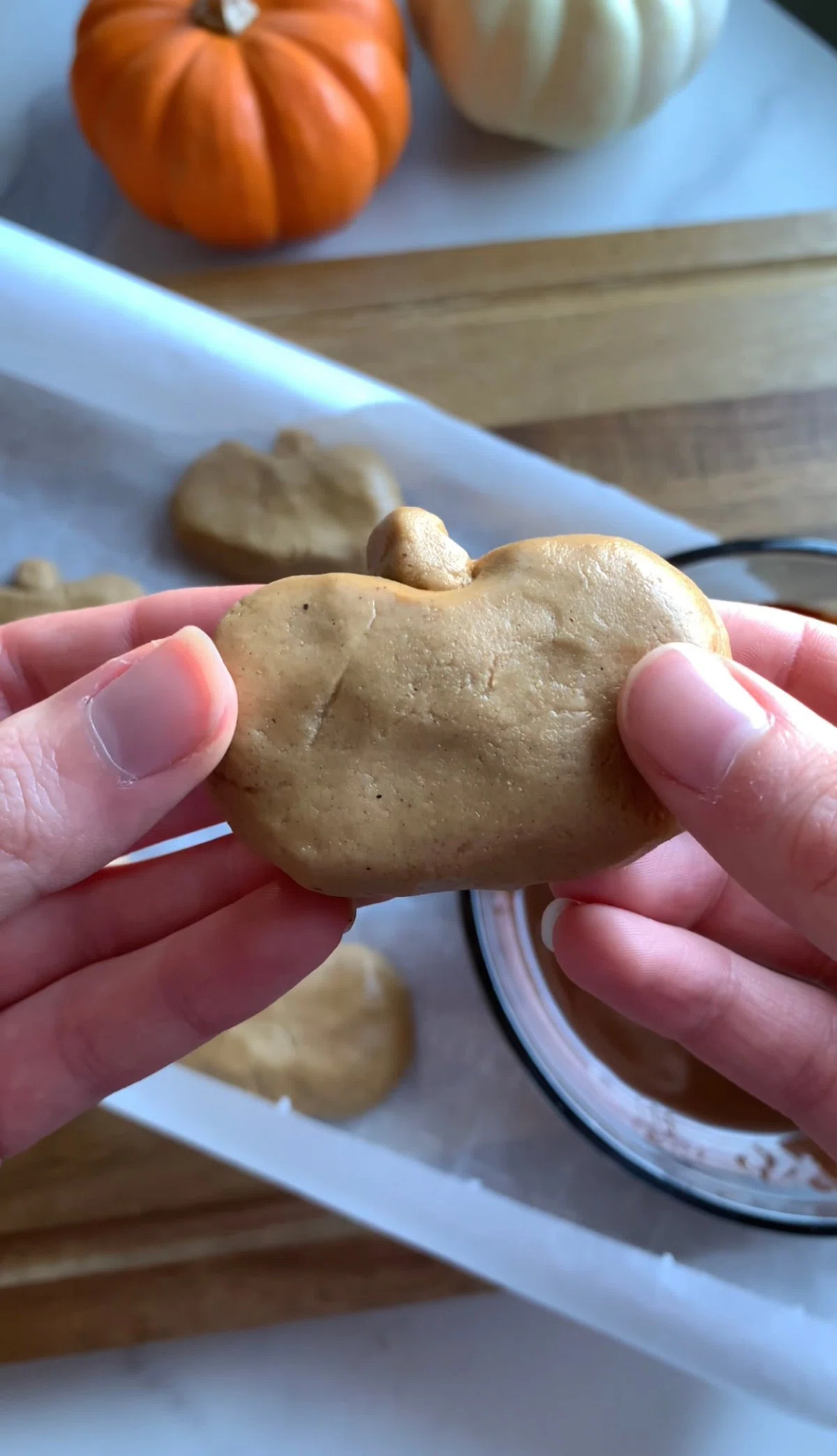 Homemade Reese's Peanut Butter Pumpkins (High-Protein)