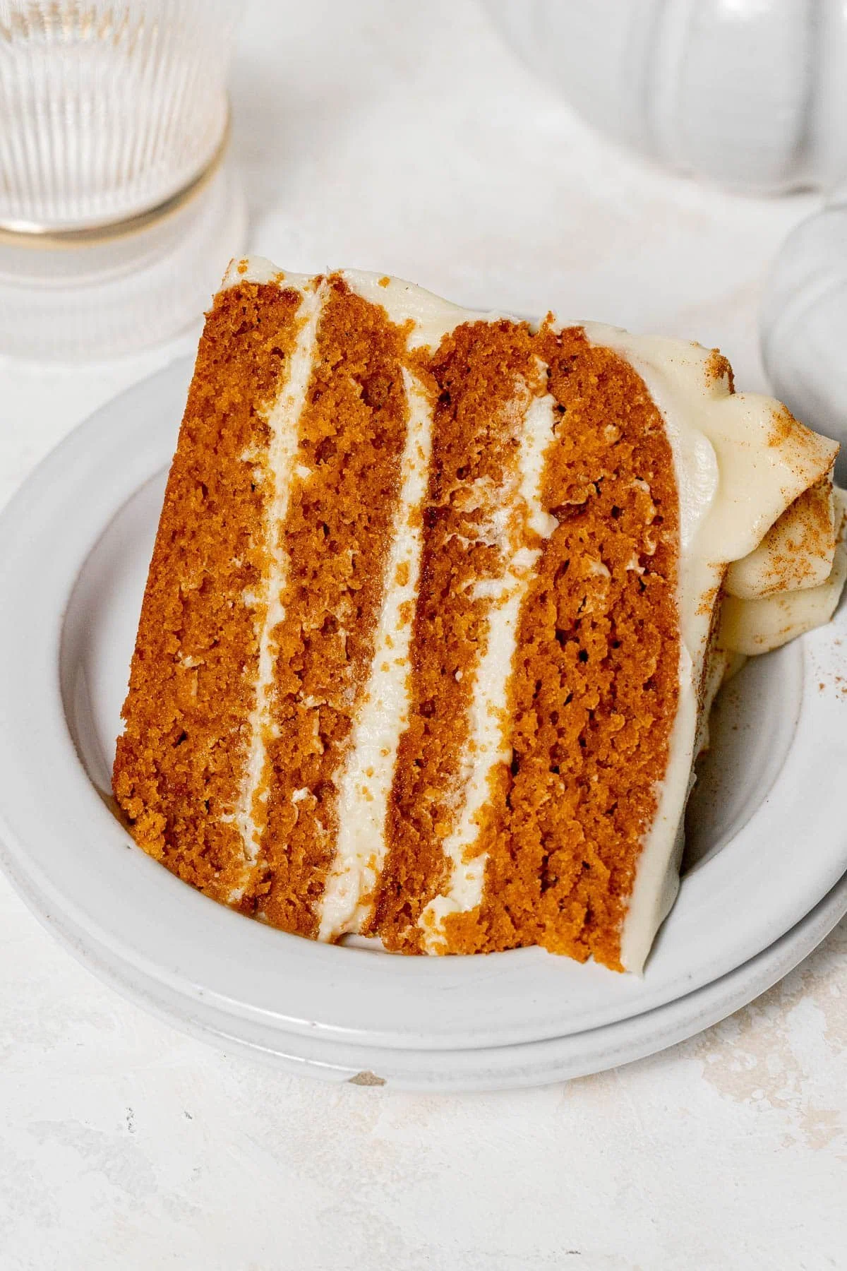 Pumpkin Cake with Cream Cheese Frosting