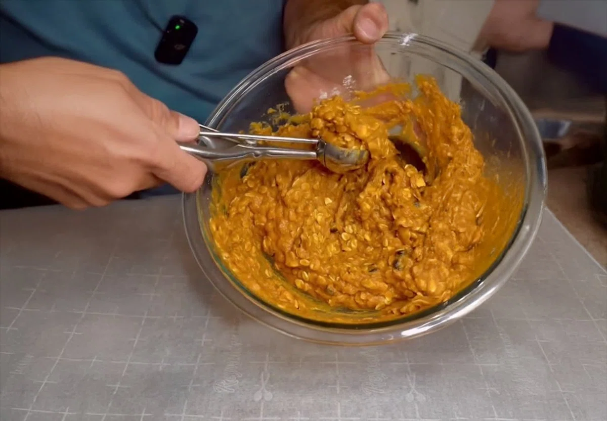 High Protein Pumpkin Chocolate Chip Cookies
