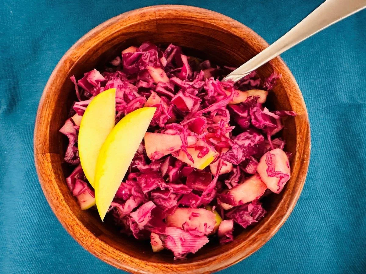 Cabbage Apple Salad