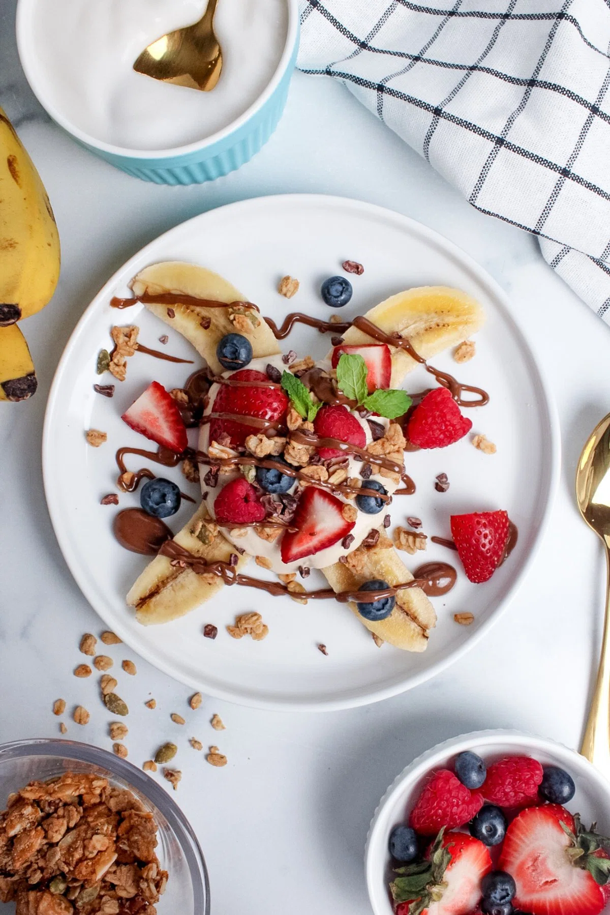 Breakfast Banana Split