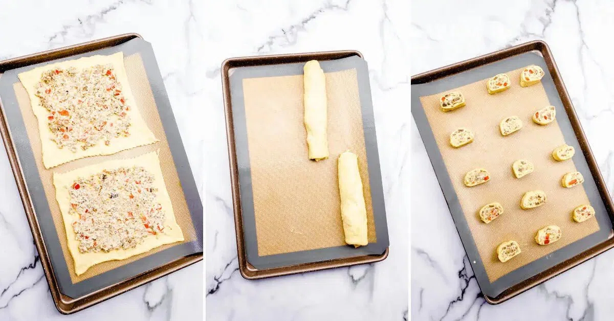 Sausage and Cream Cheese Crescent Rolls