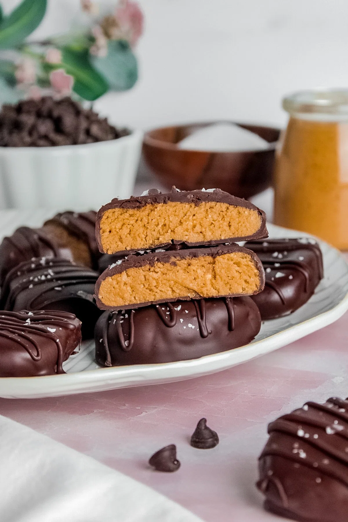 Healthy Reese's Eggs