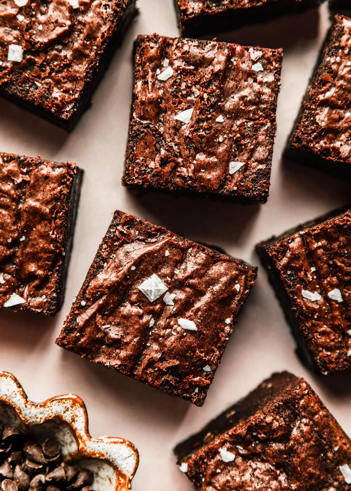 Chewy Triple Chocolate Brownies