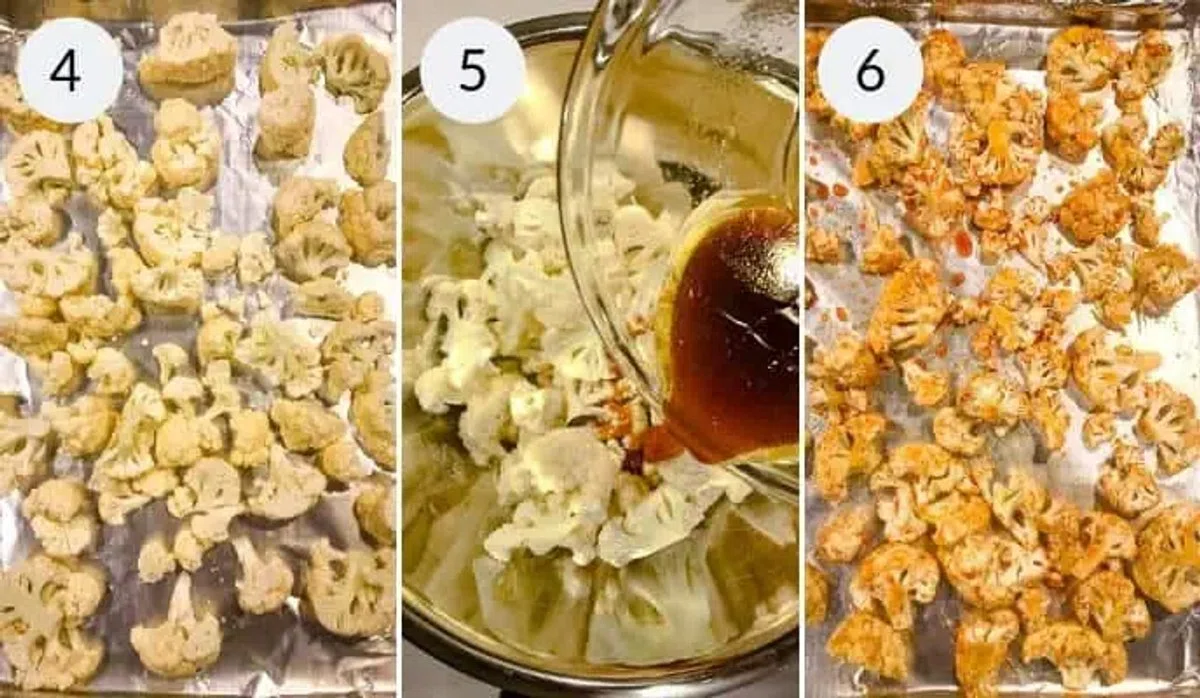 Roasted Spicy Cauliflower