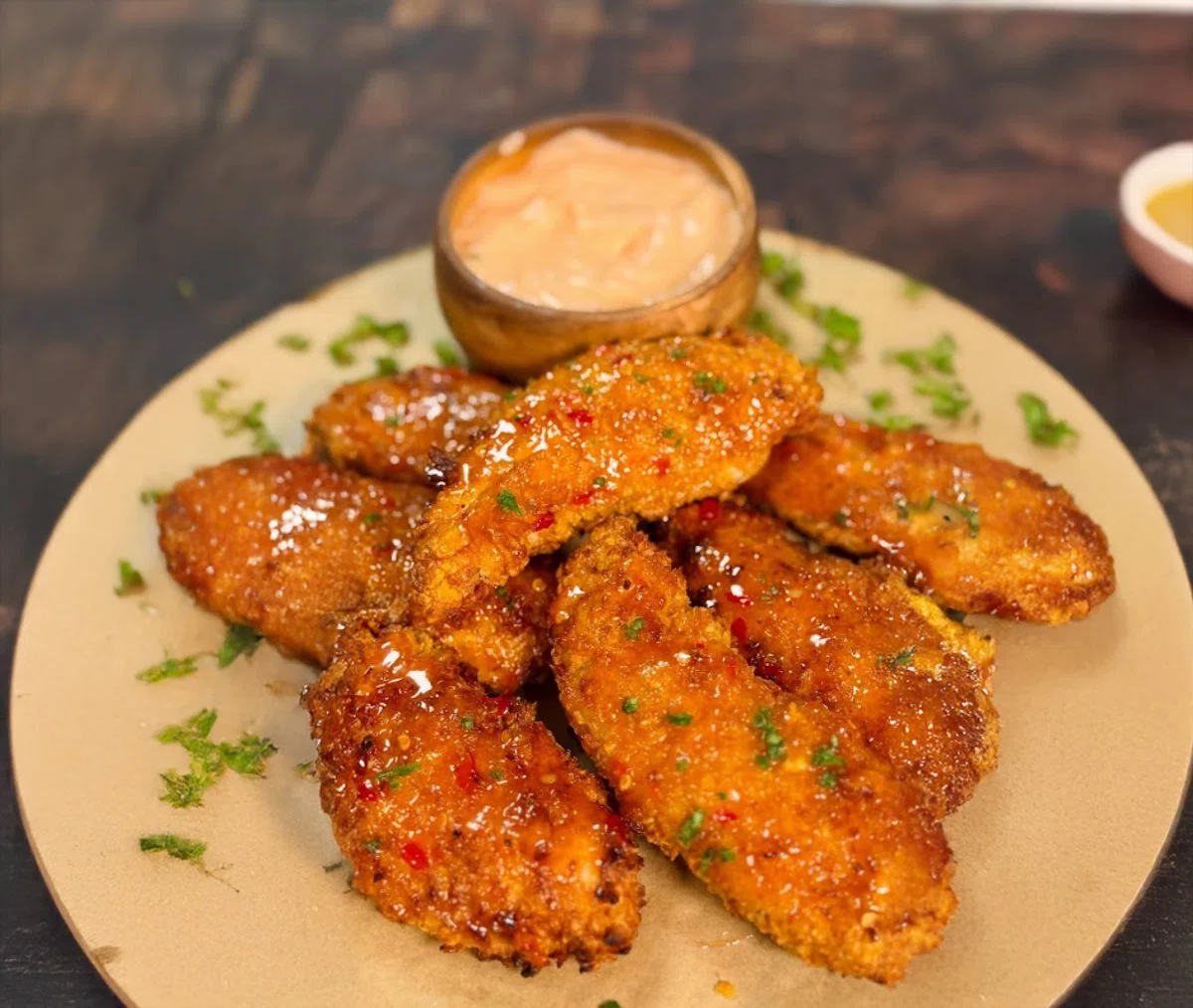 High Protein Bang Bang Chicken Tenders