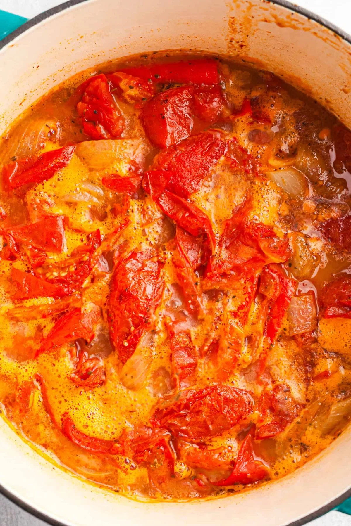 Roasted Tomato and Pepper Soup