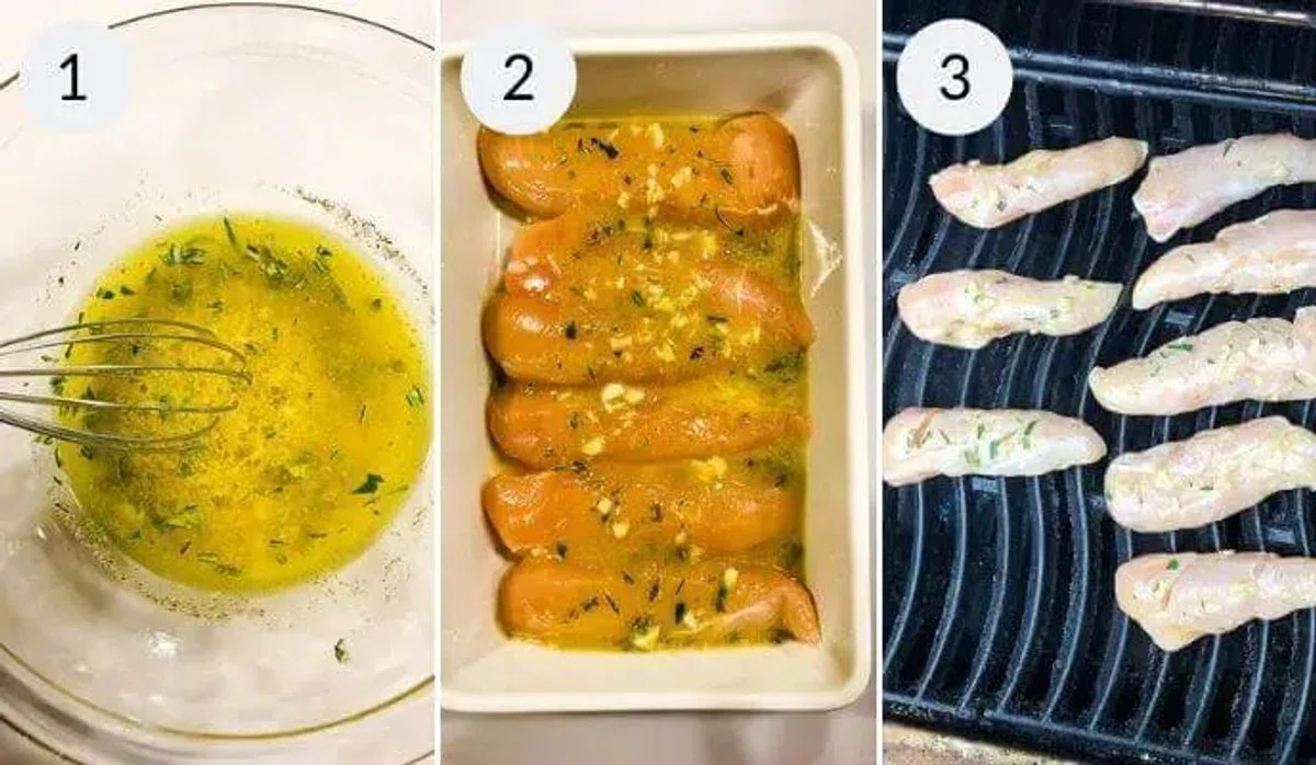 Grilled Lemon Rosemary Chicken