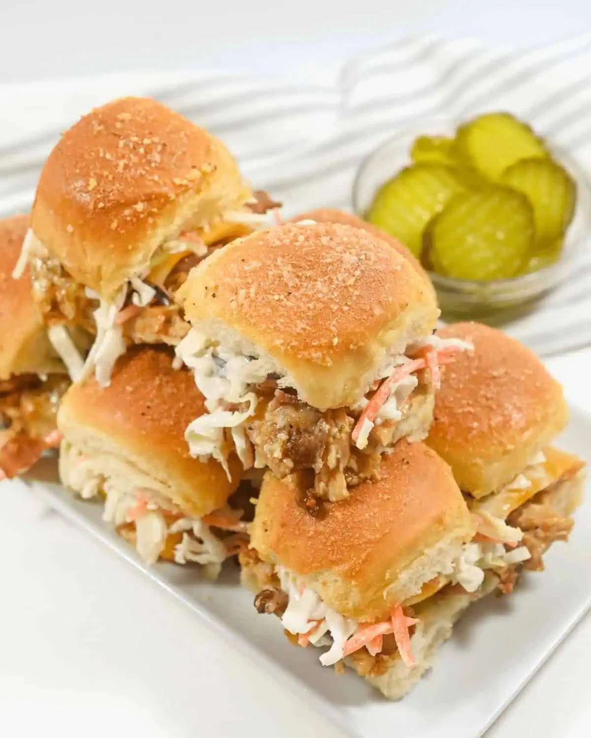 BBQ Chicken Sliders