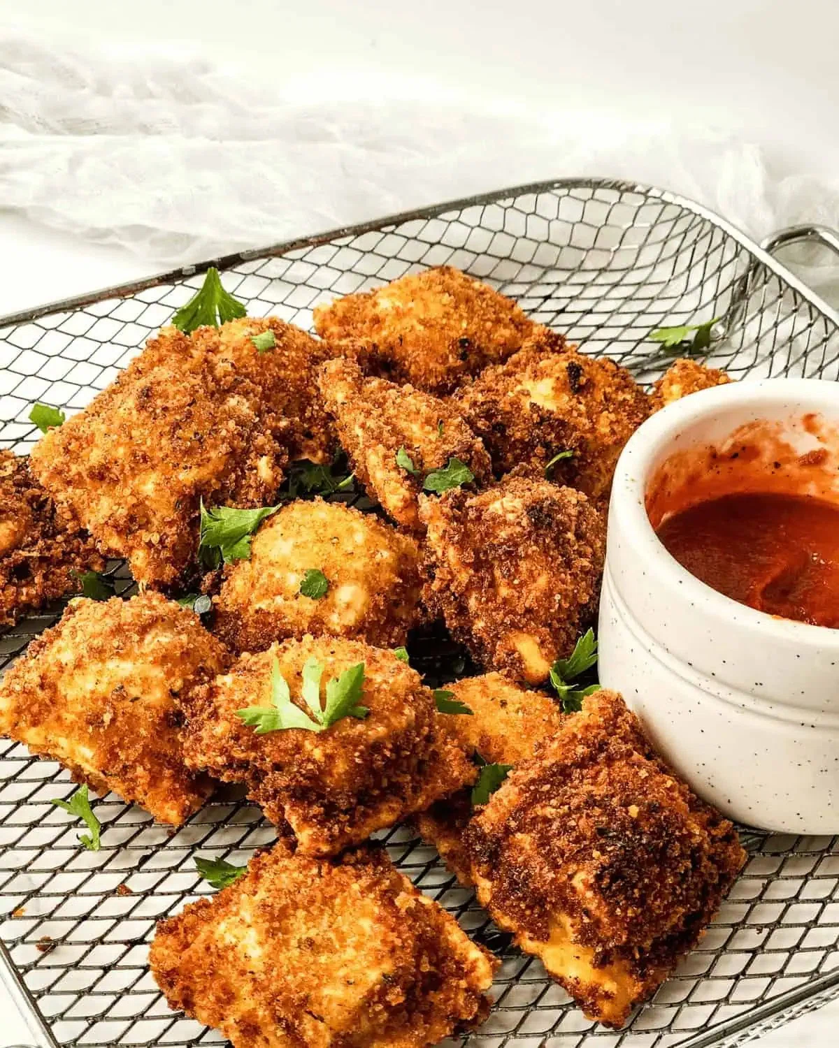 Pan Fried Ravioli