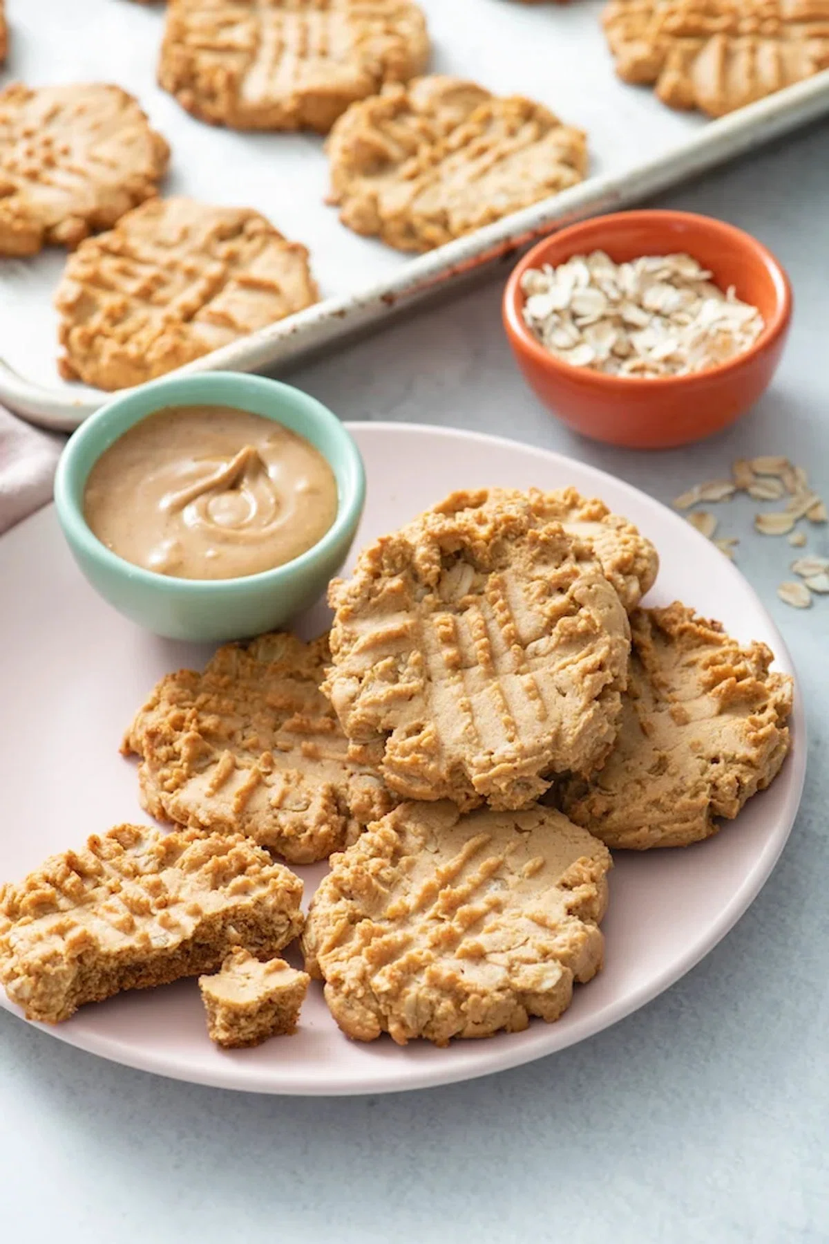 Peanut Butter Oatmeal Cookies