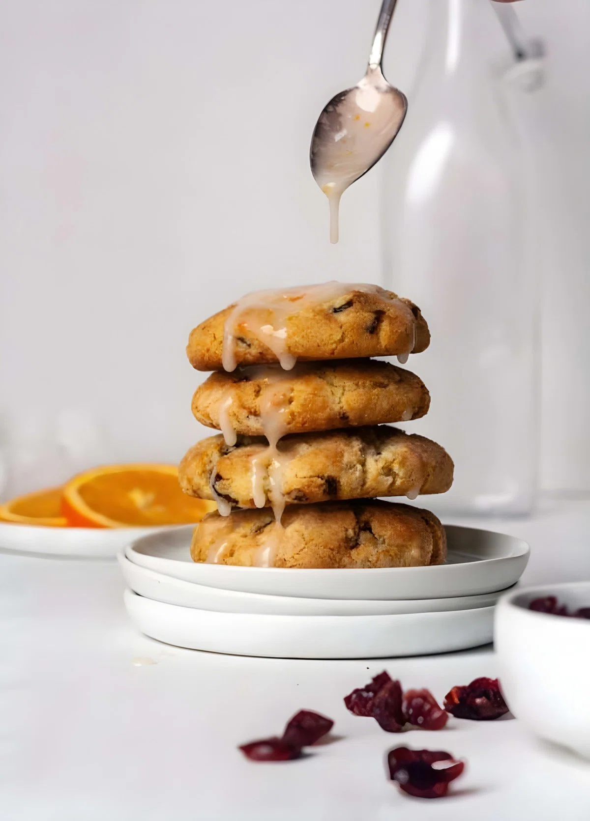 Paleo Orange Cranberry Cookies