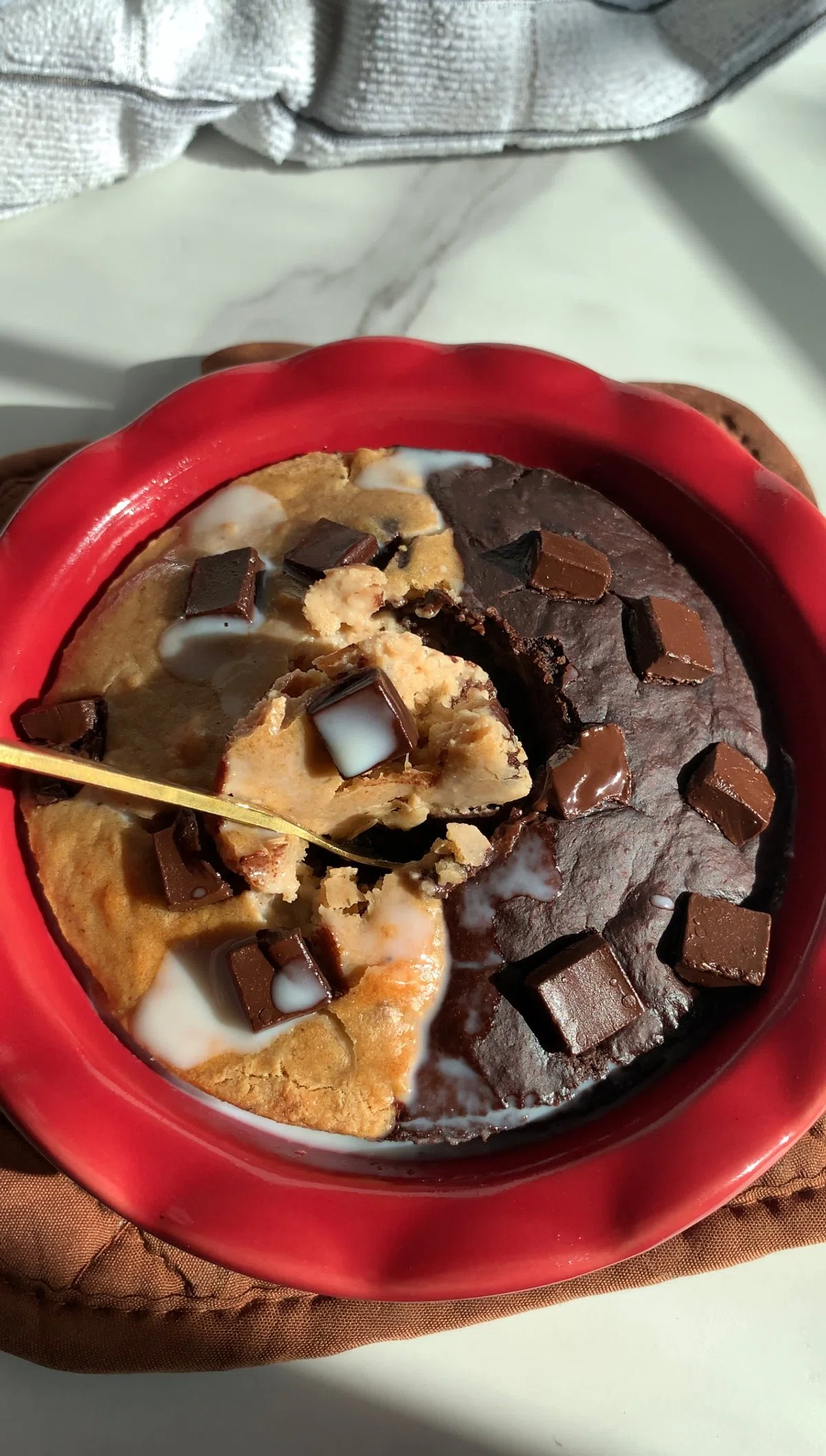 Brookie Baked Oats