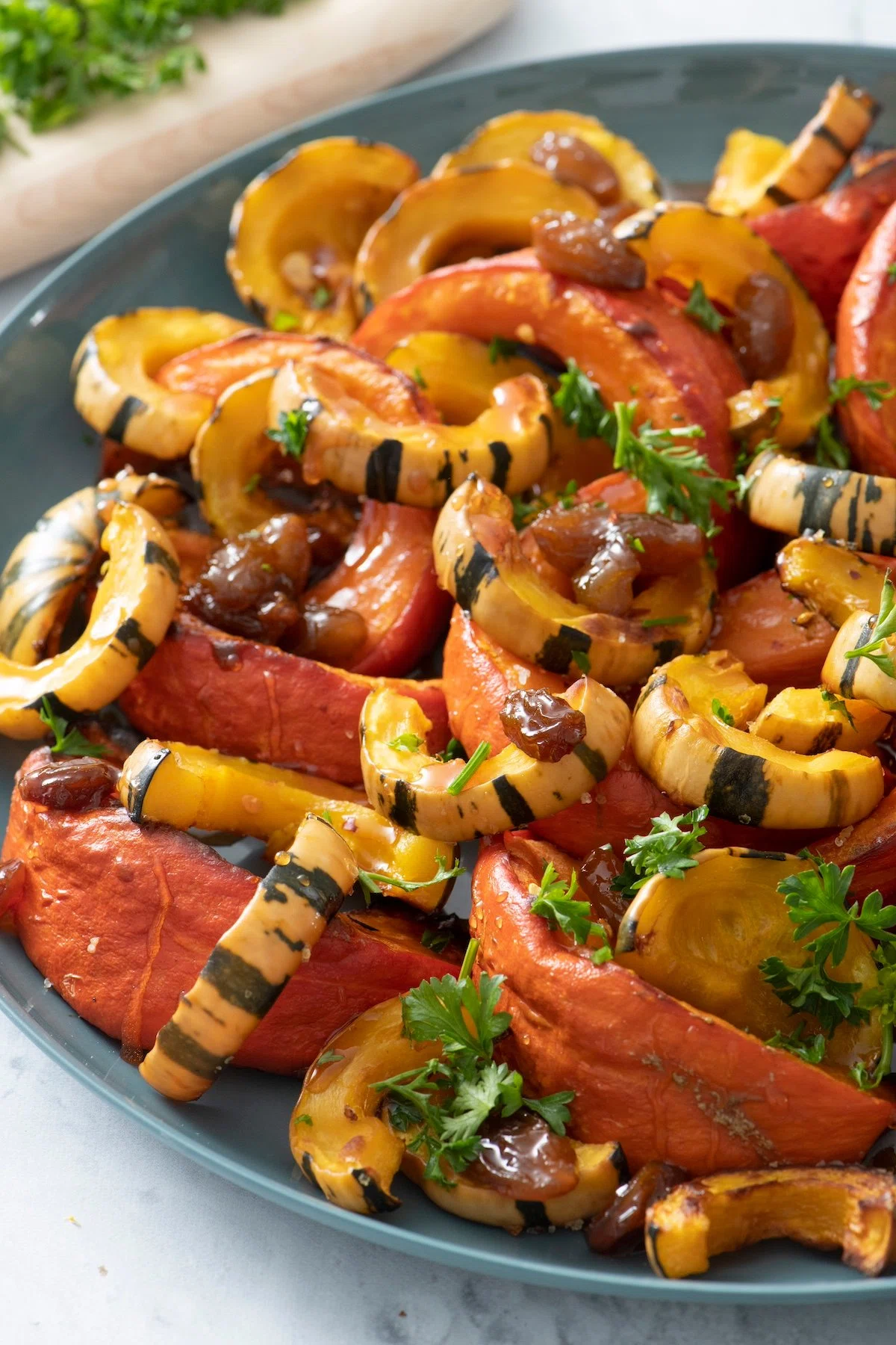 Sweet and Sour Roasted Squash
