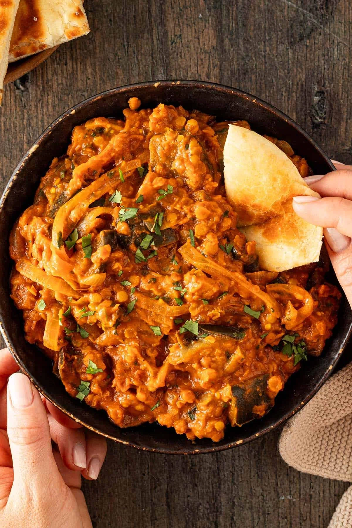 Vegan Oven-Baked Eggplant Curry