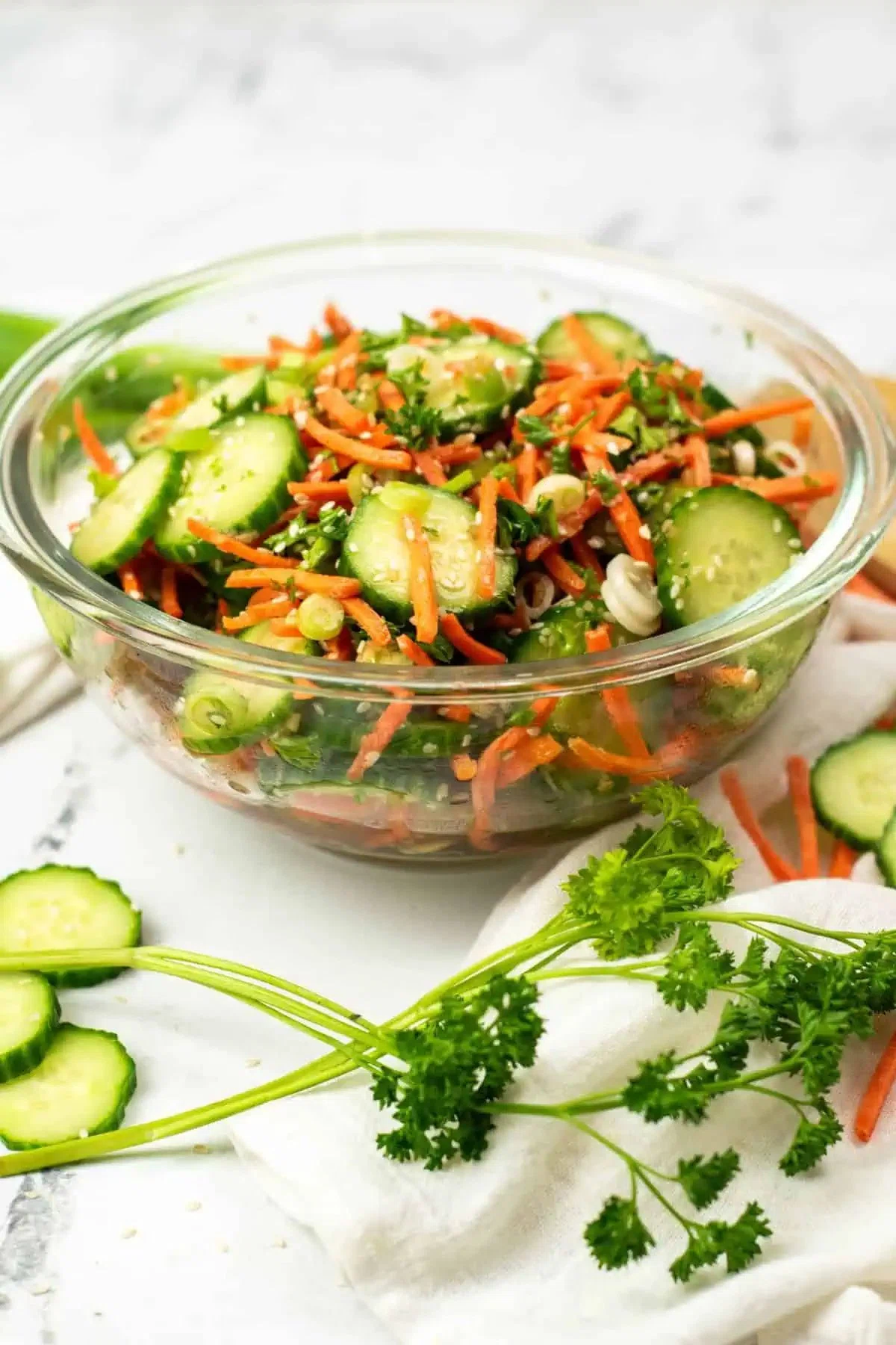 Carrot and Cucumber Salad