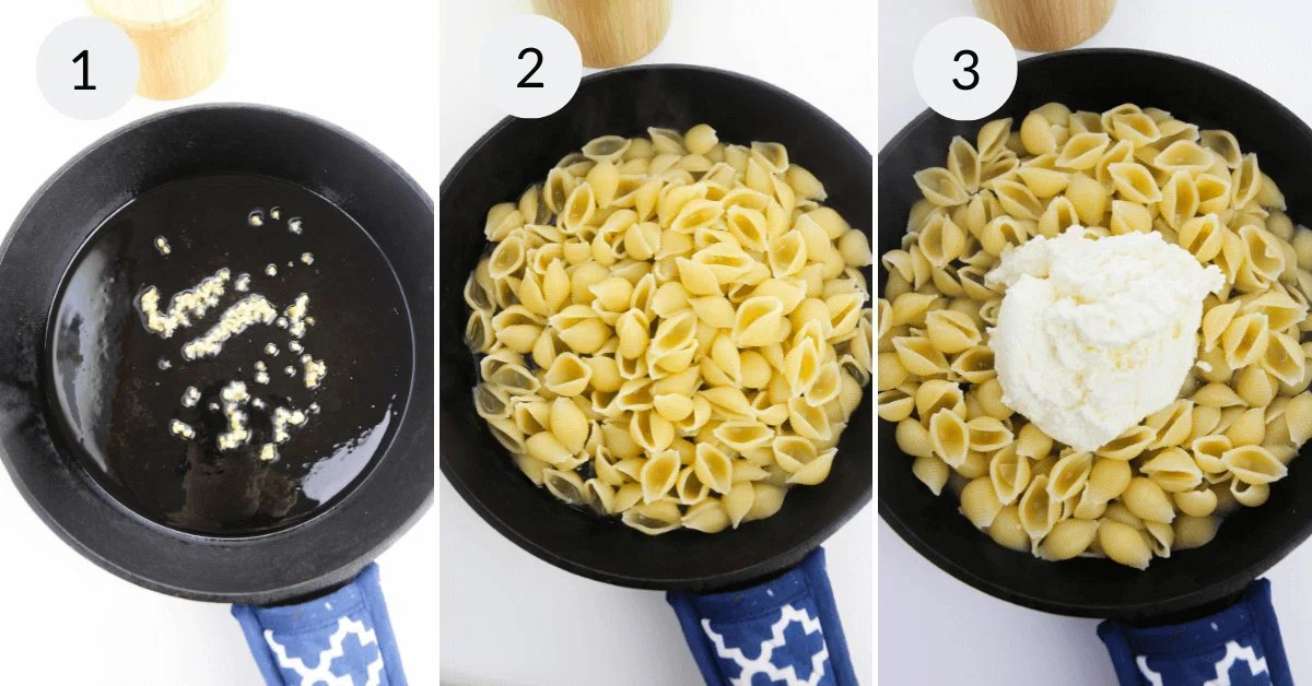 Lemony Ricotta Pasta
