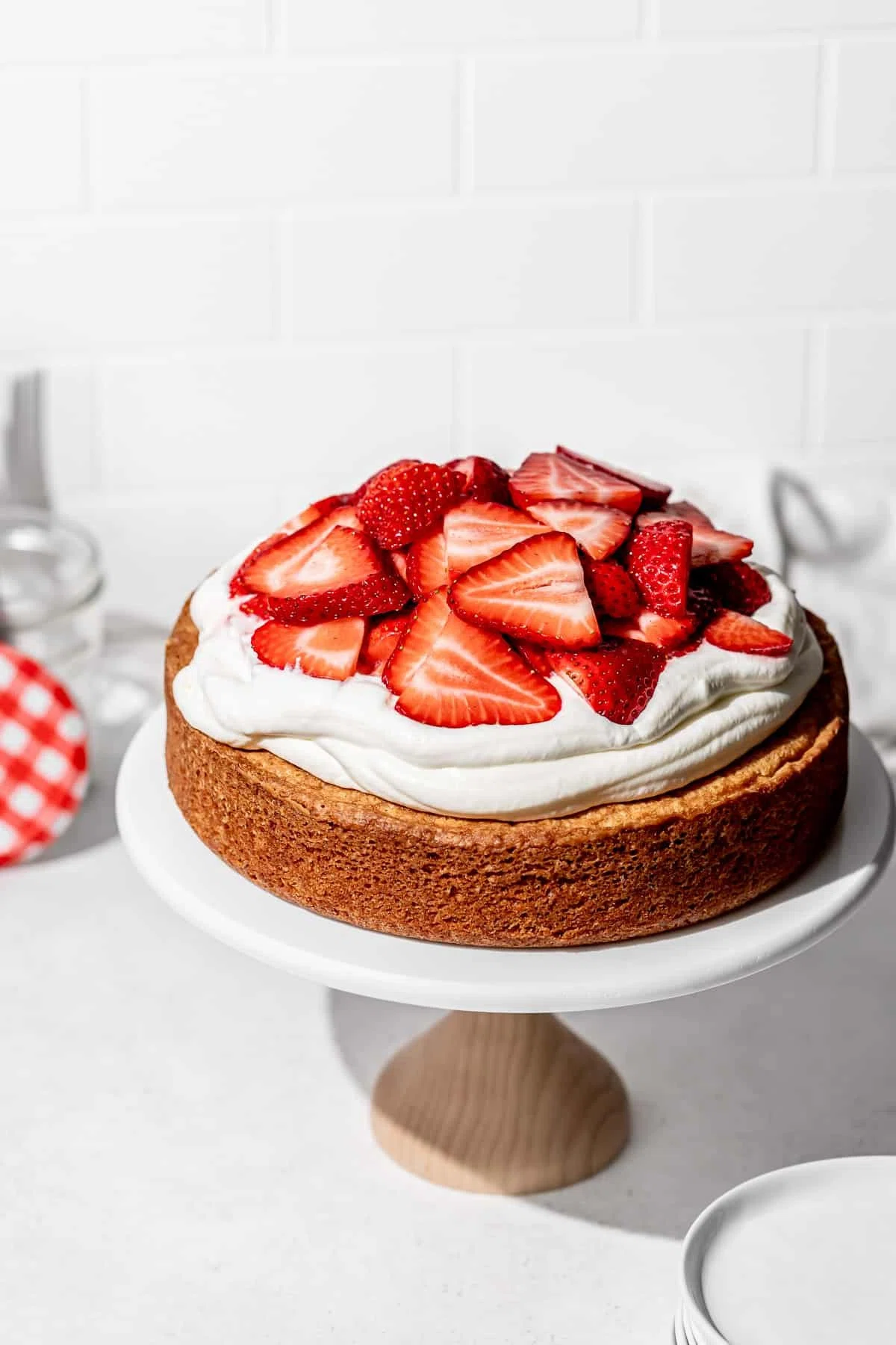 Gluten-Free Strawberry Shortcake Cake