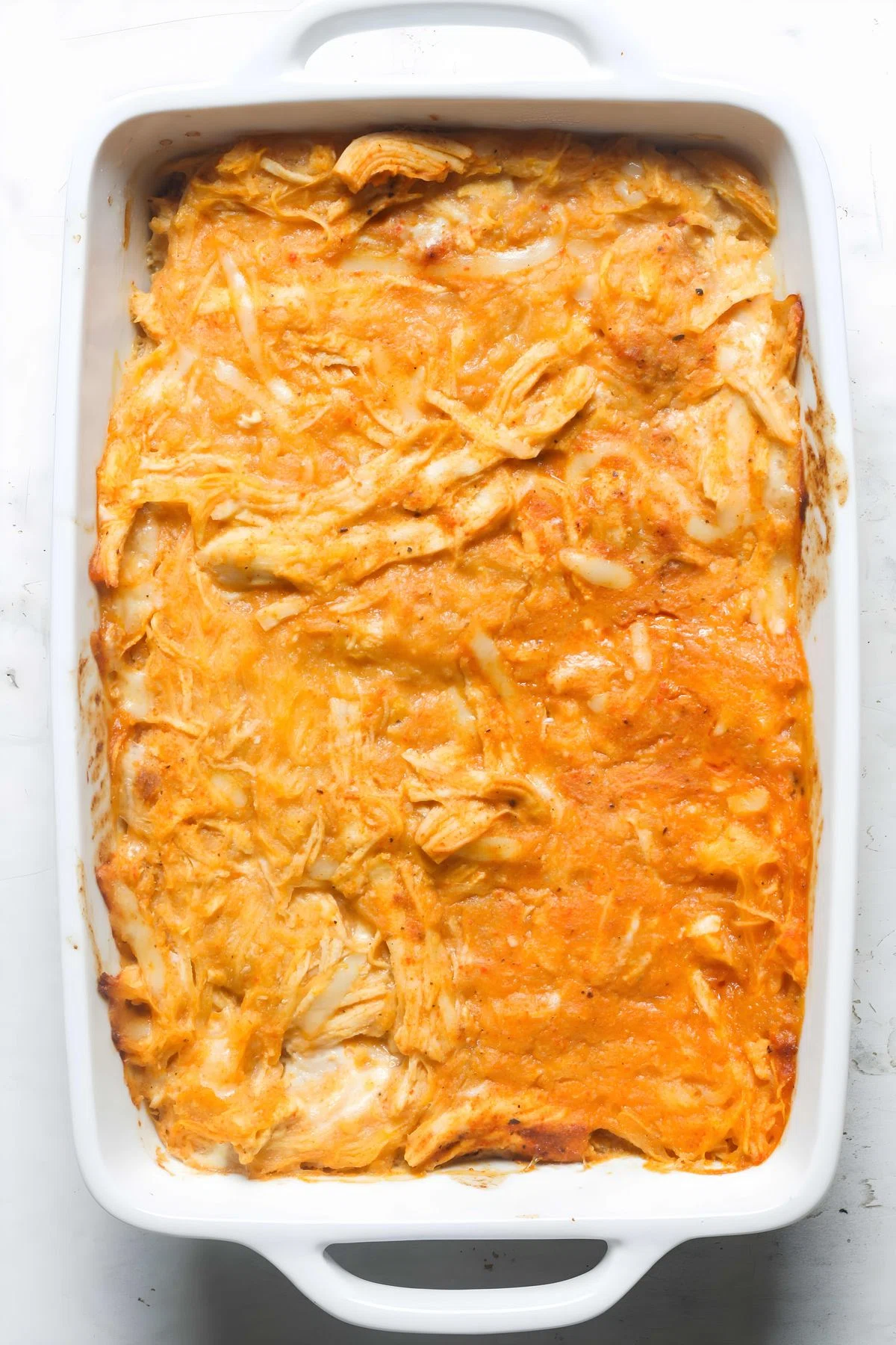 Buffalo Chicken Spaghetti Squash