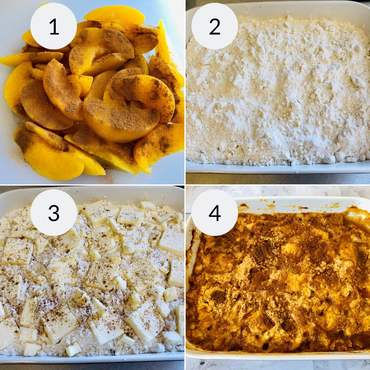 Peach Cobbler Cake