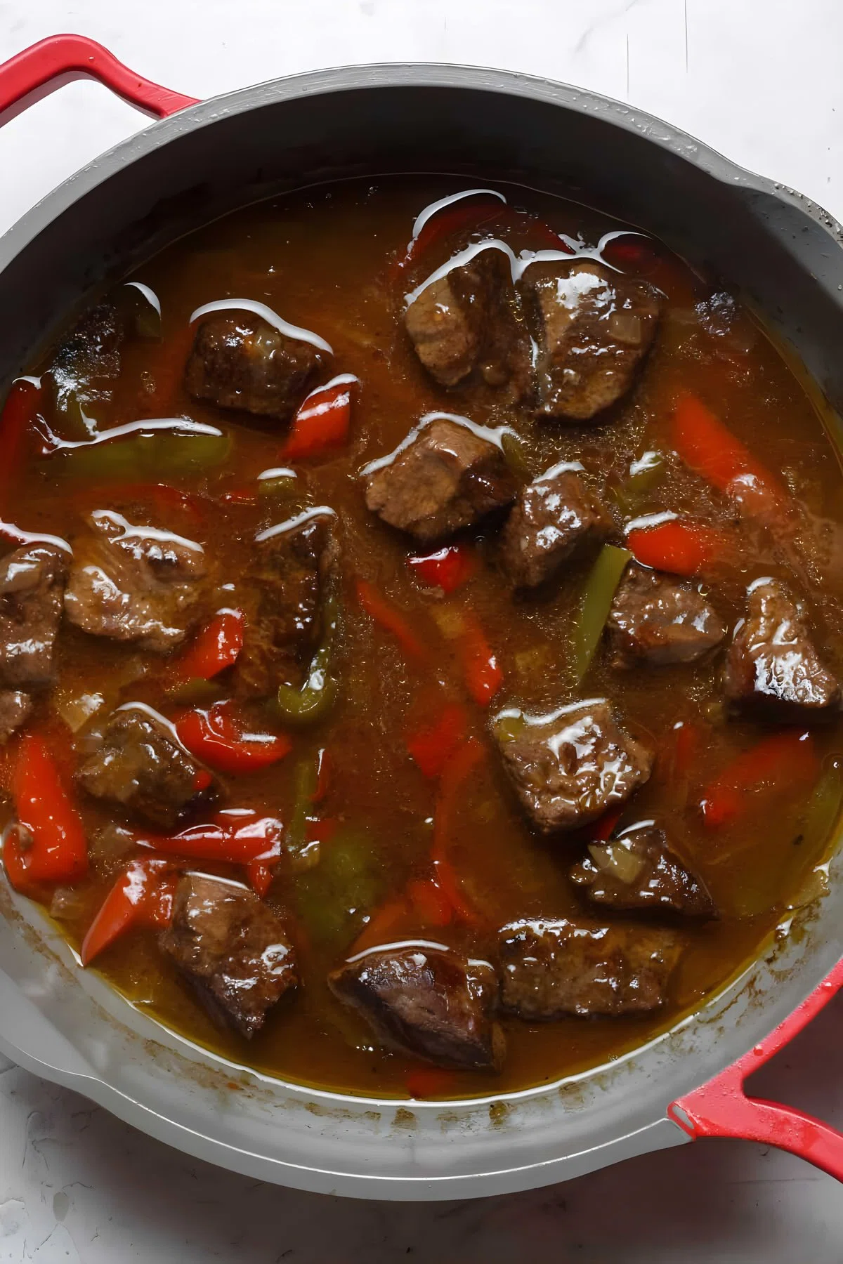 Beef Tips and Rice