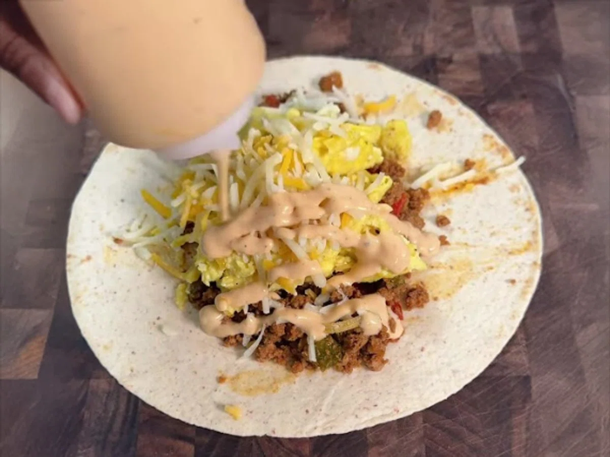 Southwest Breakfast Burrito Meal Prep
