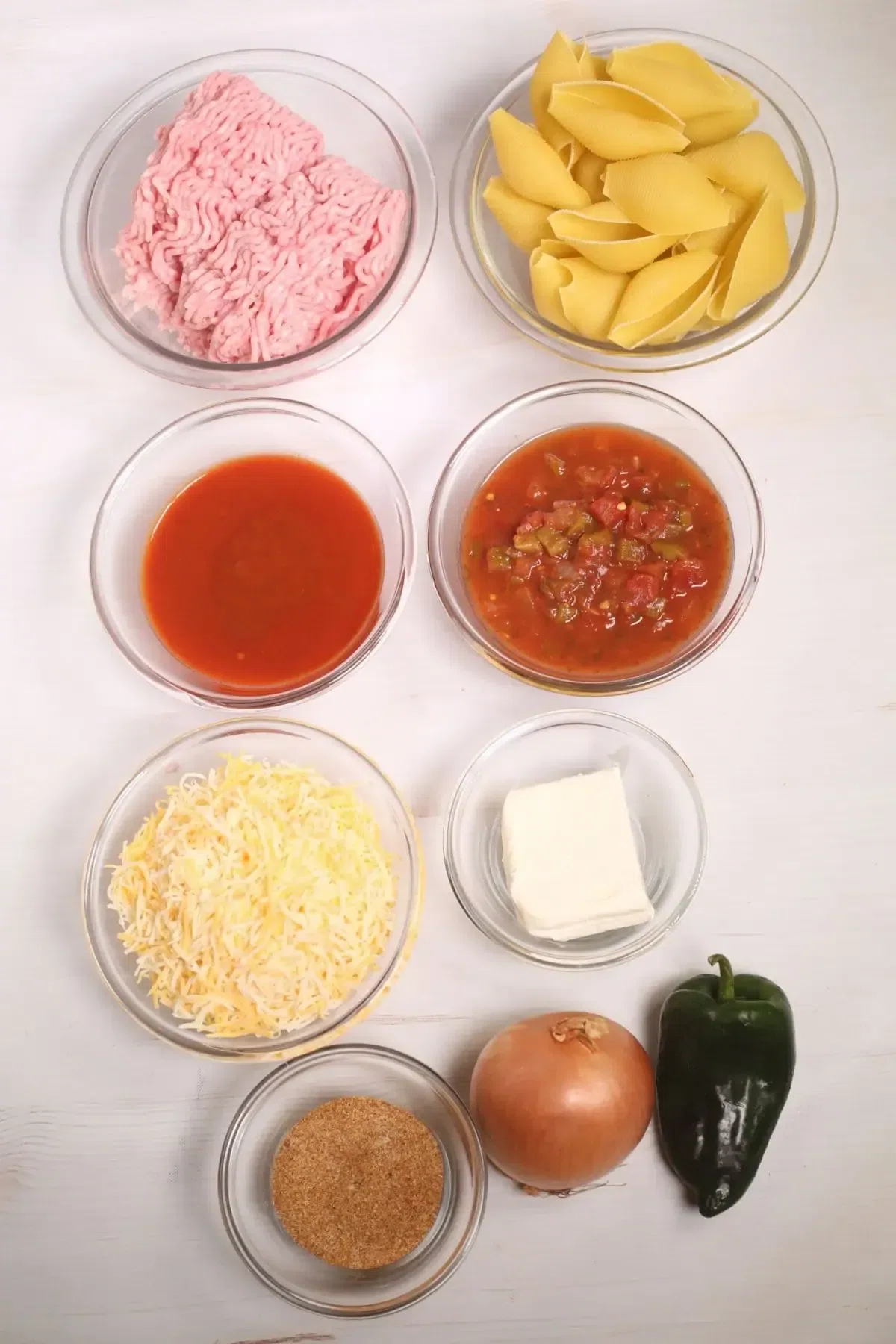 Mexican Stuffed Shells with Veal
