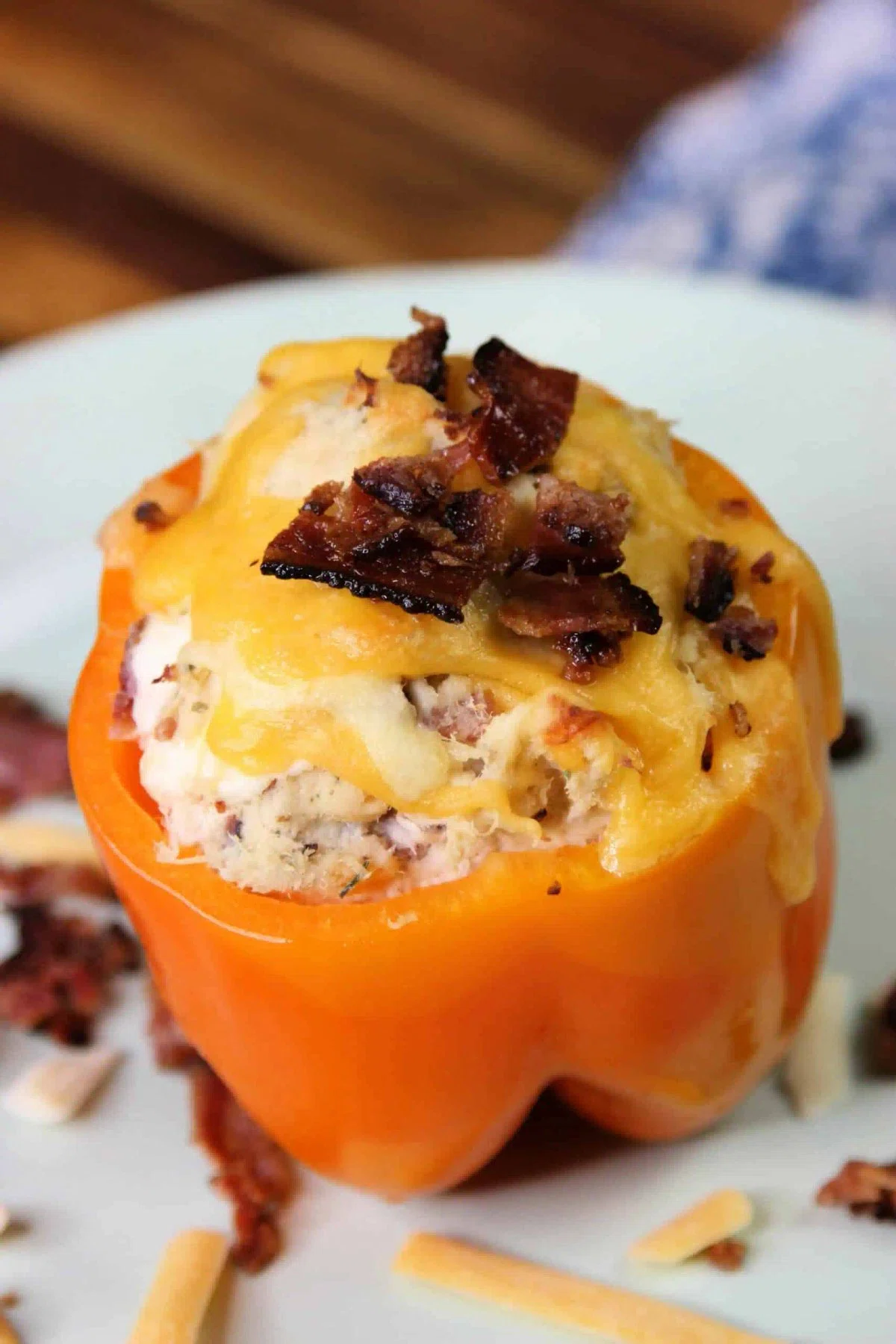 Chicken Stuffed Bell Peppers
