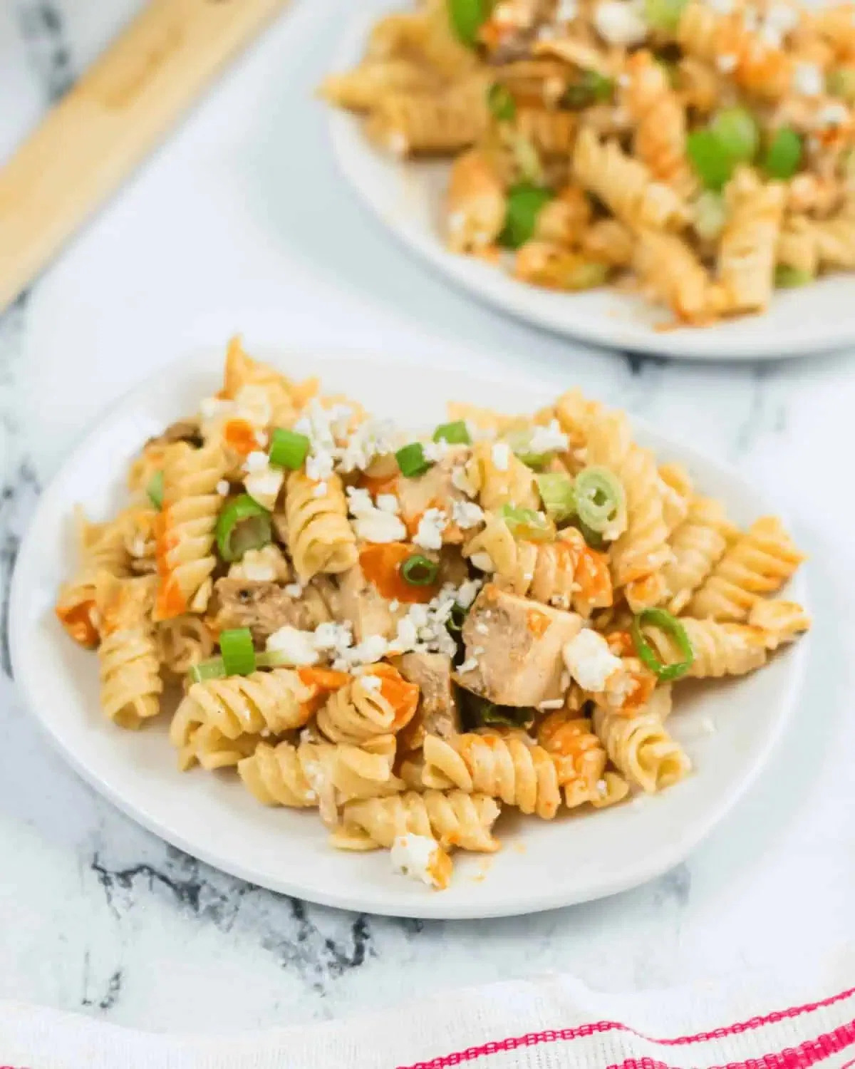 Buffalo Chicken Pasta Salad