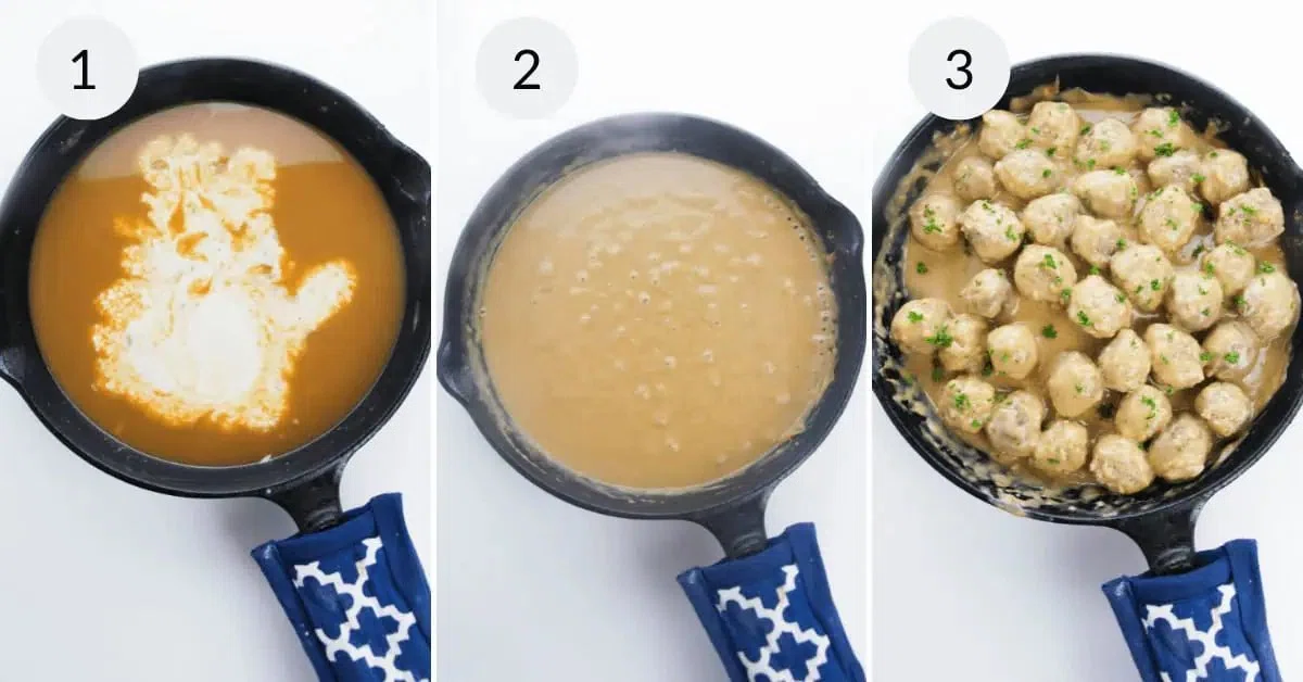 Meatballs and Gravy