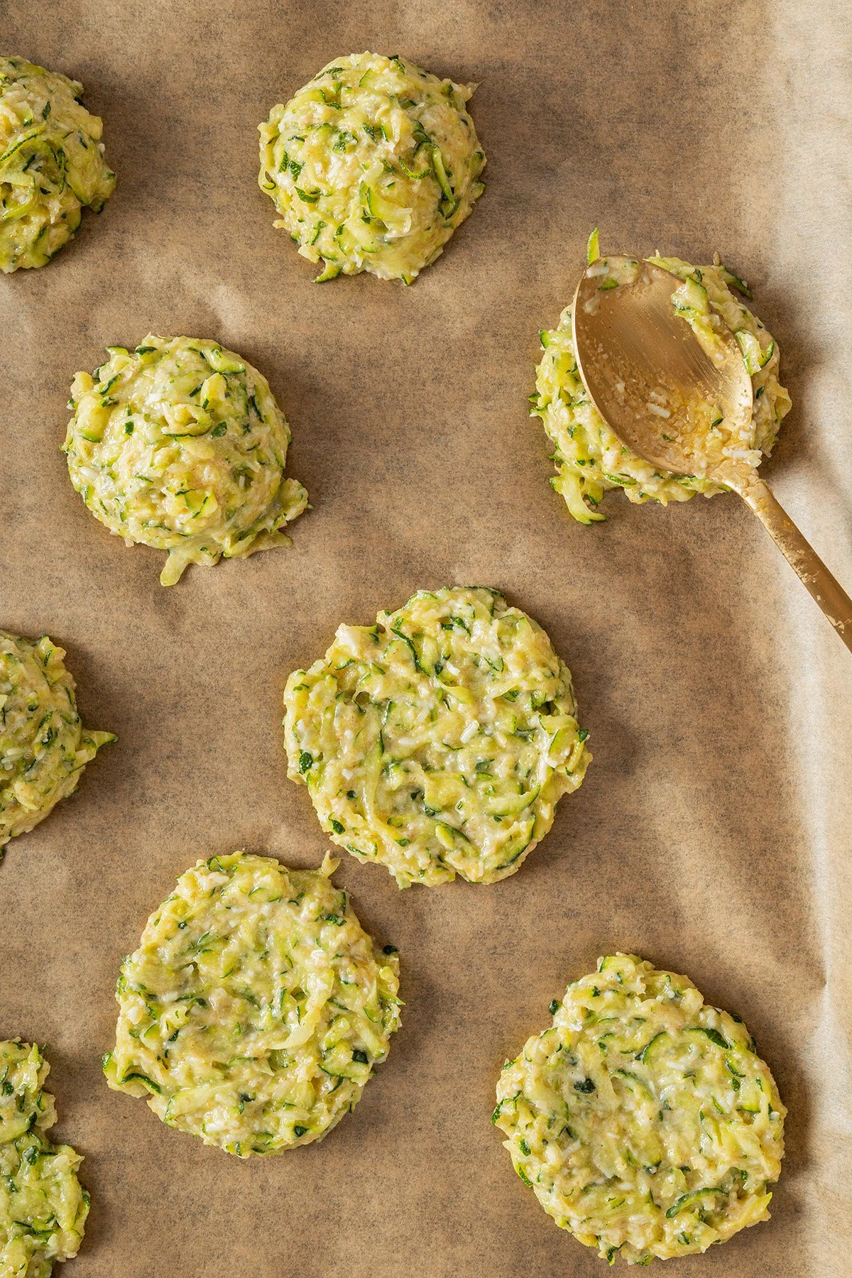 Baked Zucchini Fritters