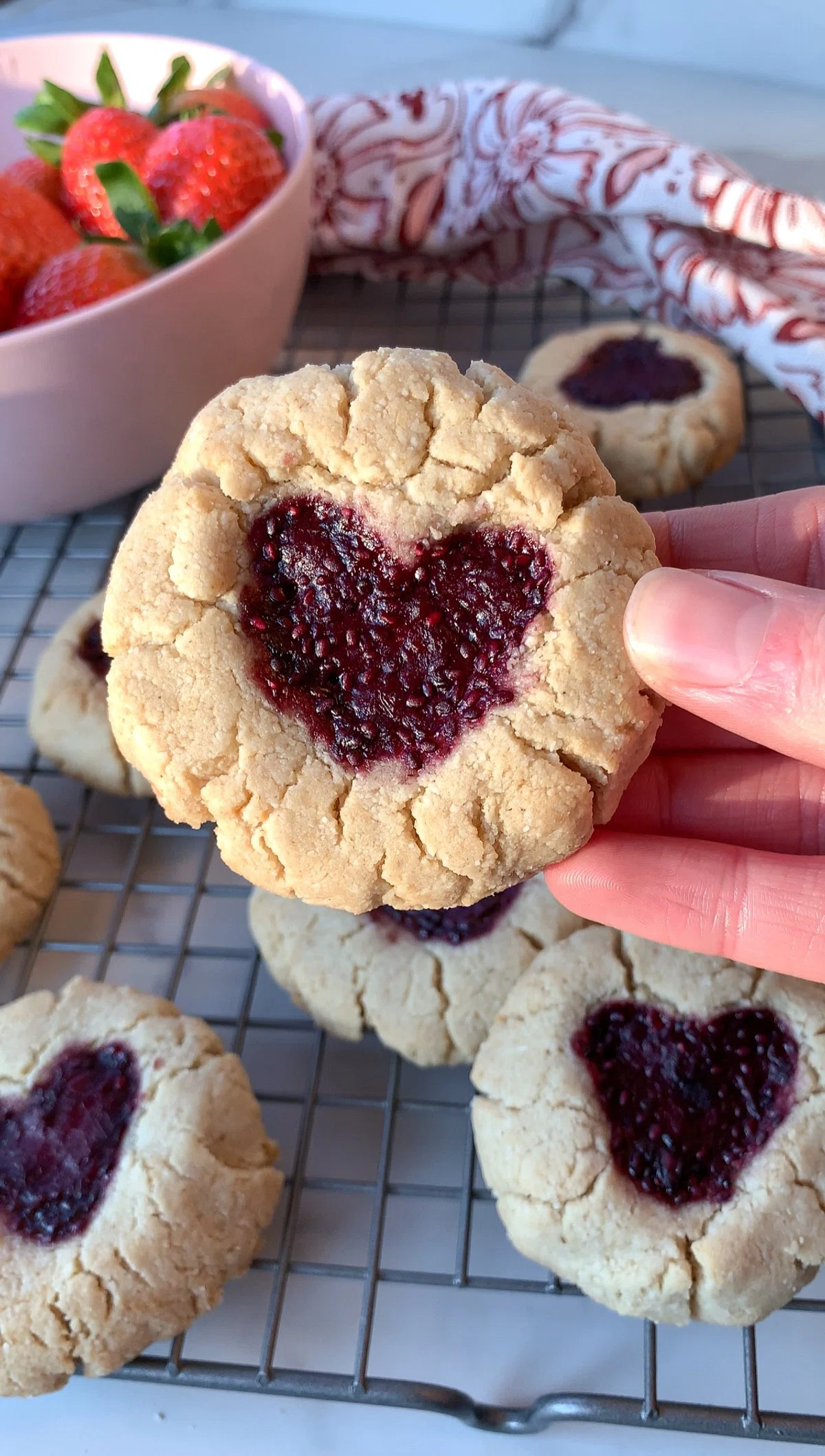 Jam Thumbprint Cookie