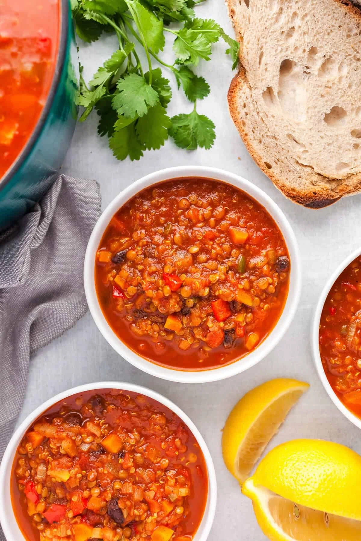 Lentil Quinoa Soup