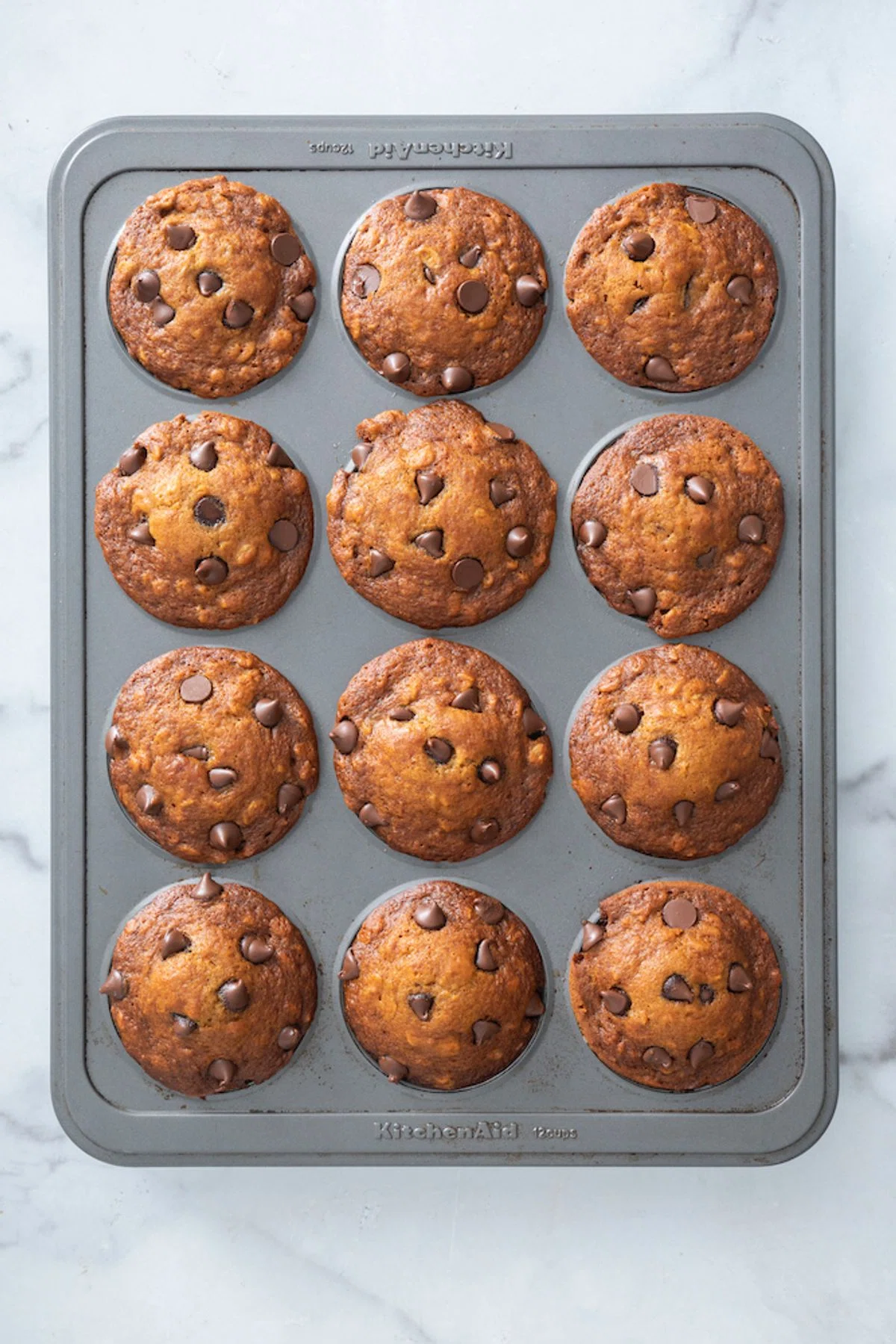 Chocolate Oat Muffins