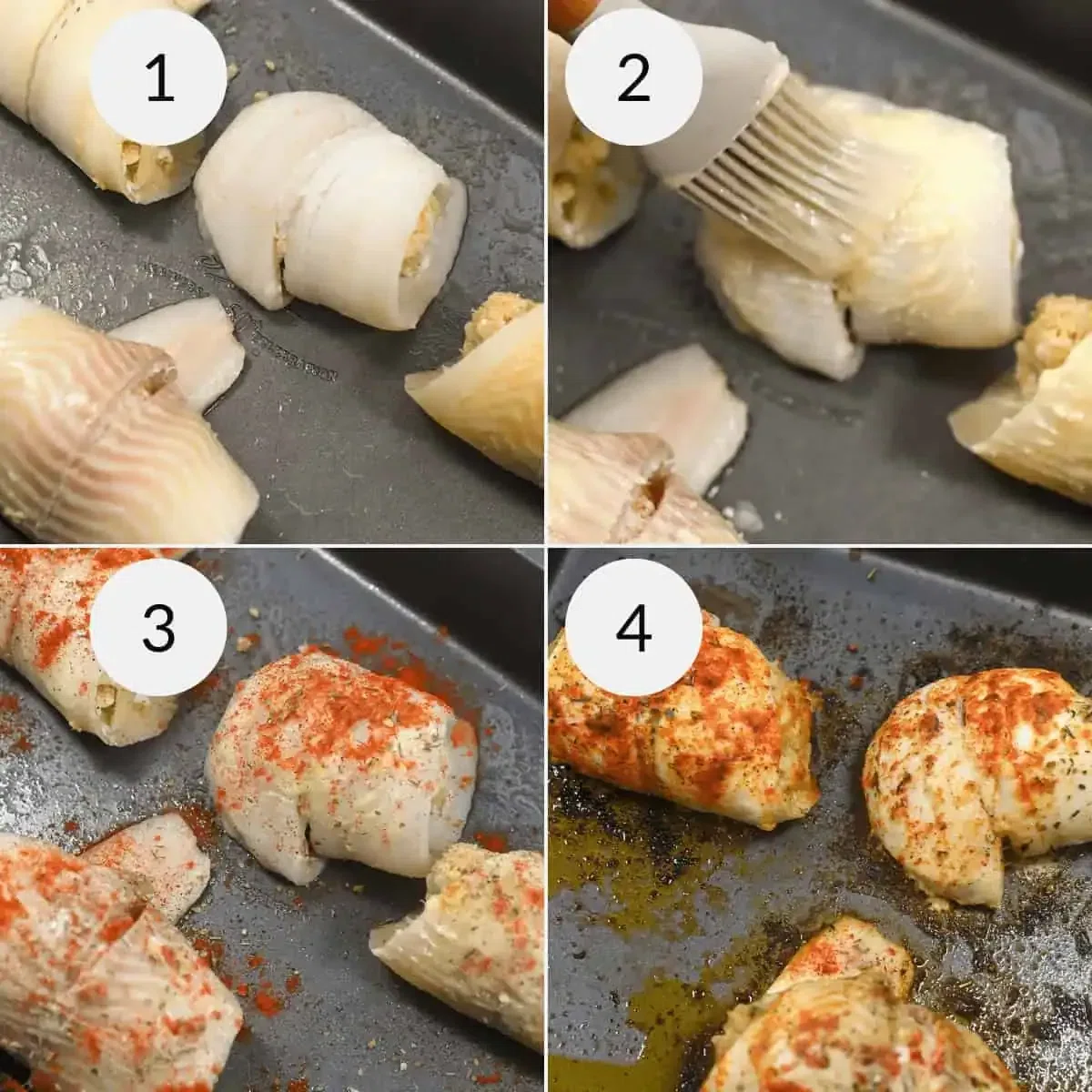Fish with Crabmeat Stuffing